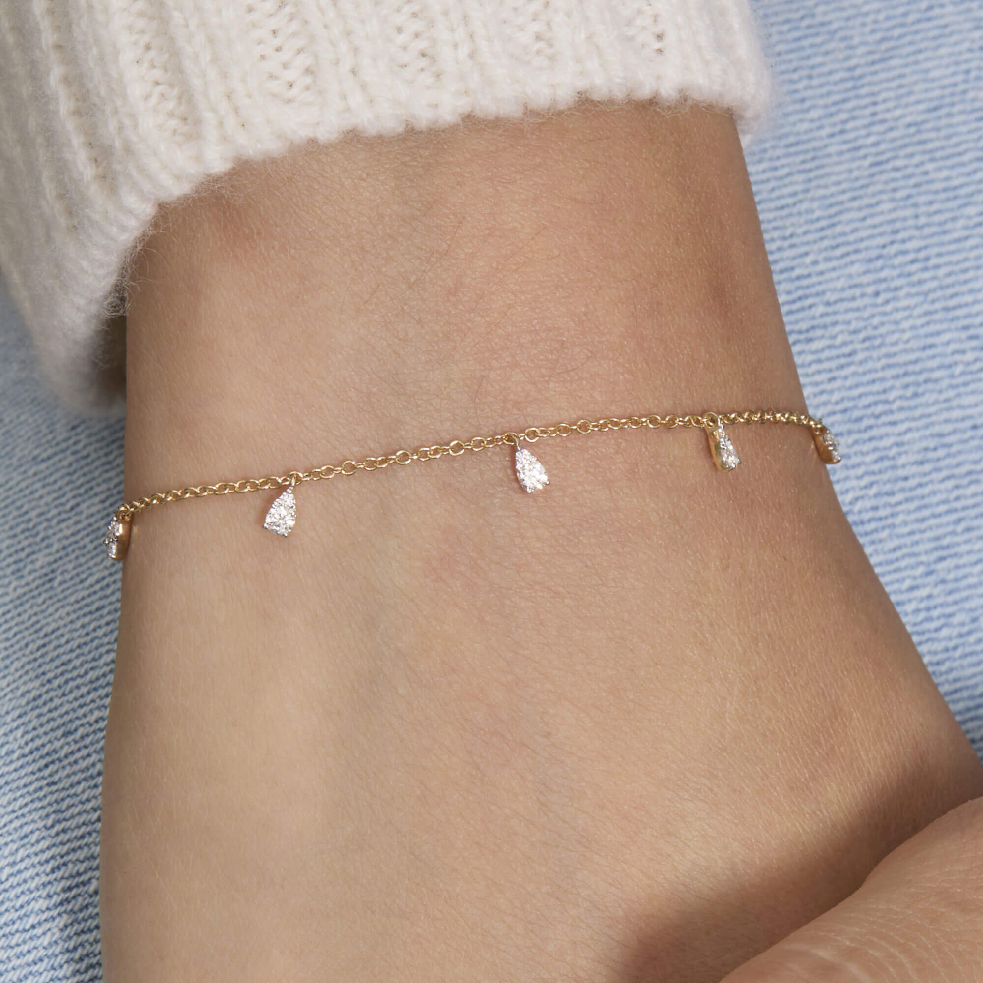 Diamond Petal Bracelet - 2