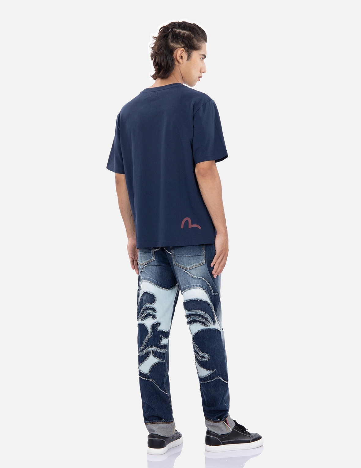 GODHEAD PATCHED SLIM-FIT JEANS #2010 - 3