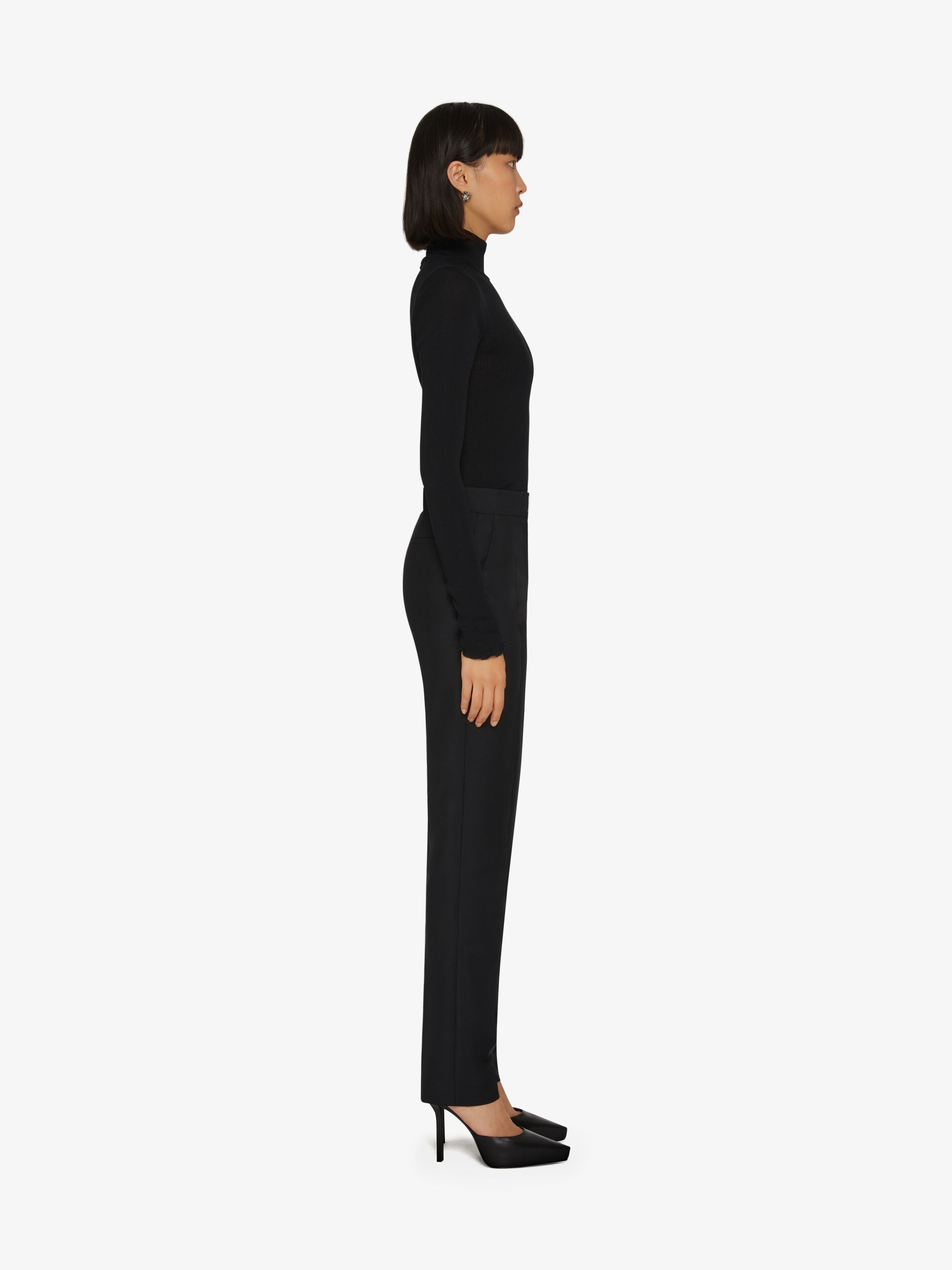 SLIM FIT PANTS IN PUNTO MILANO - 3
