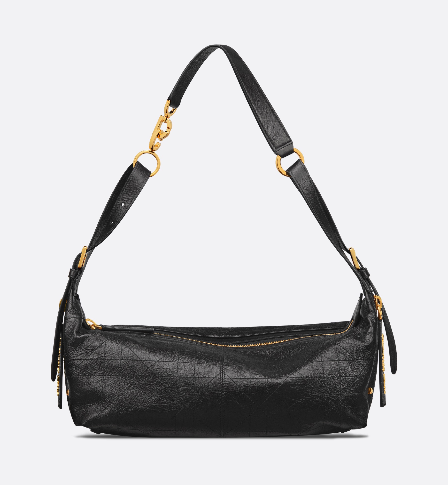 Medium D-Journey Bag in Crinkled Calfskin - 4
