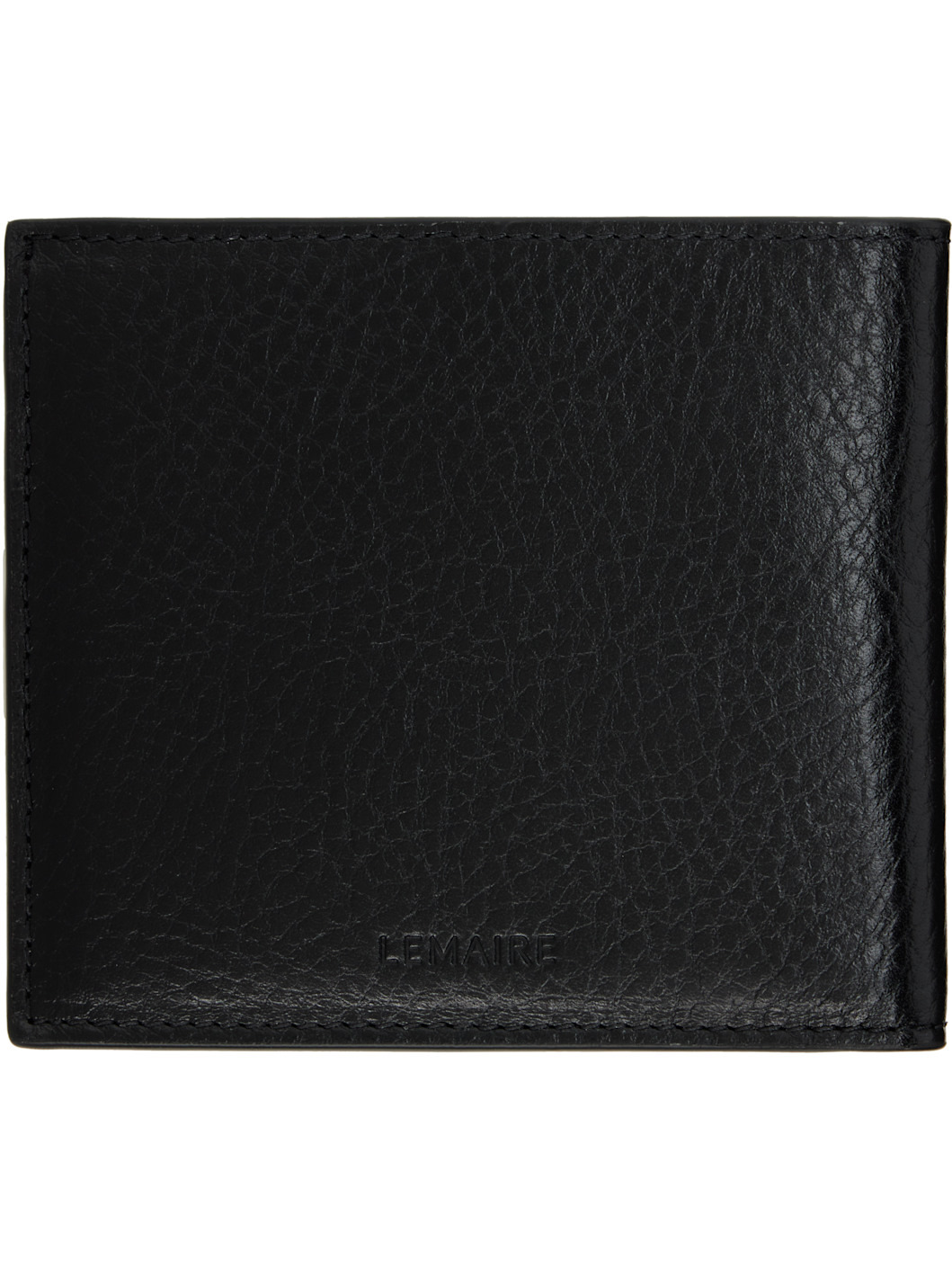 Black Soft Tab Bifold Wallet - 2