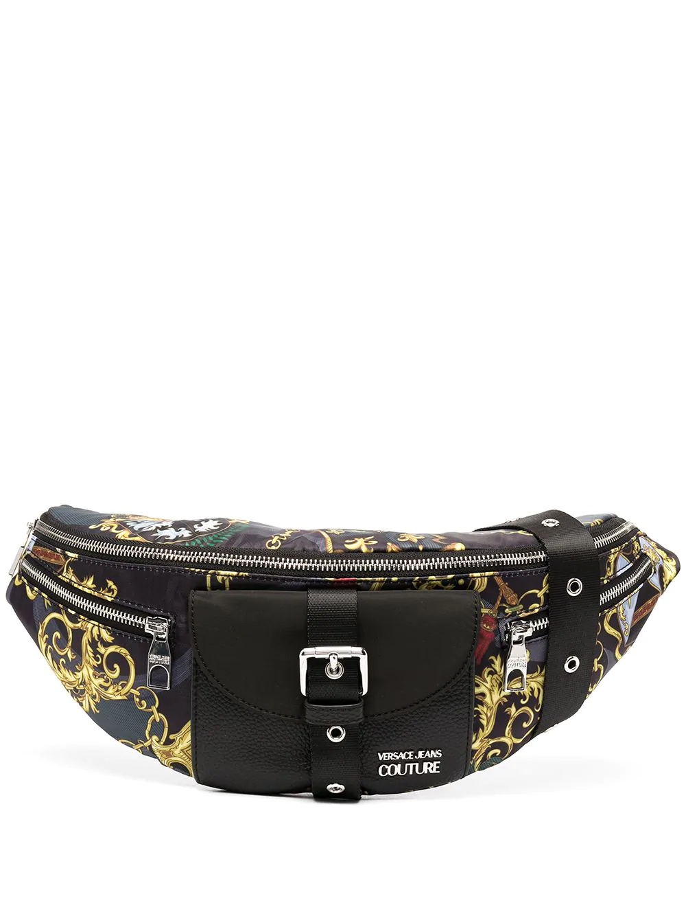 baroque print belt bag - 1