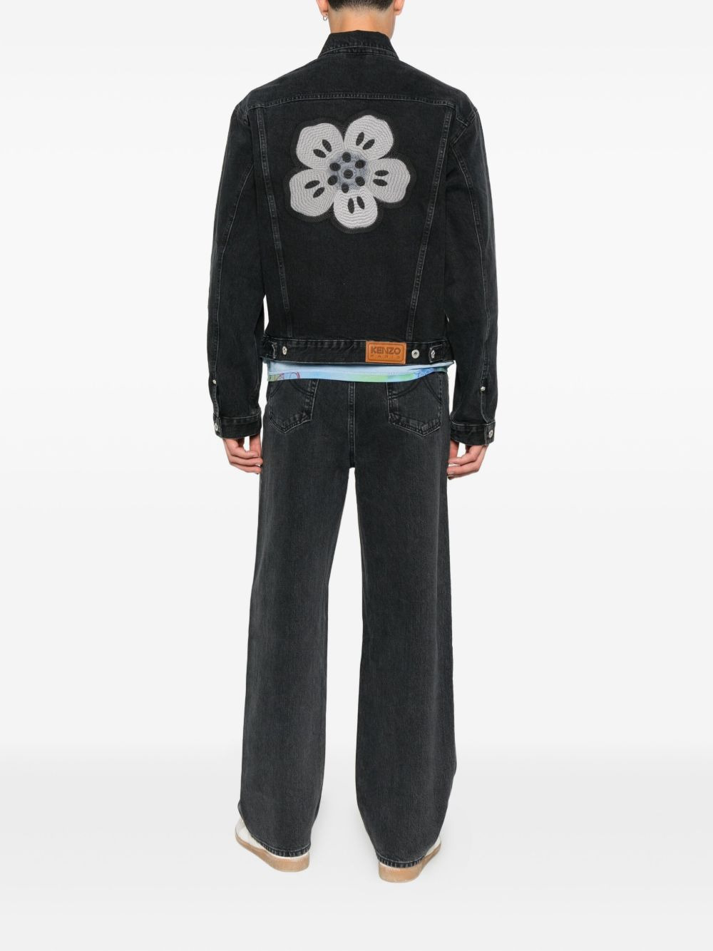Boke Flower denim jacket - 2