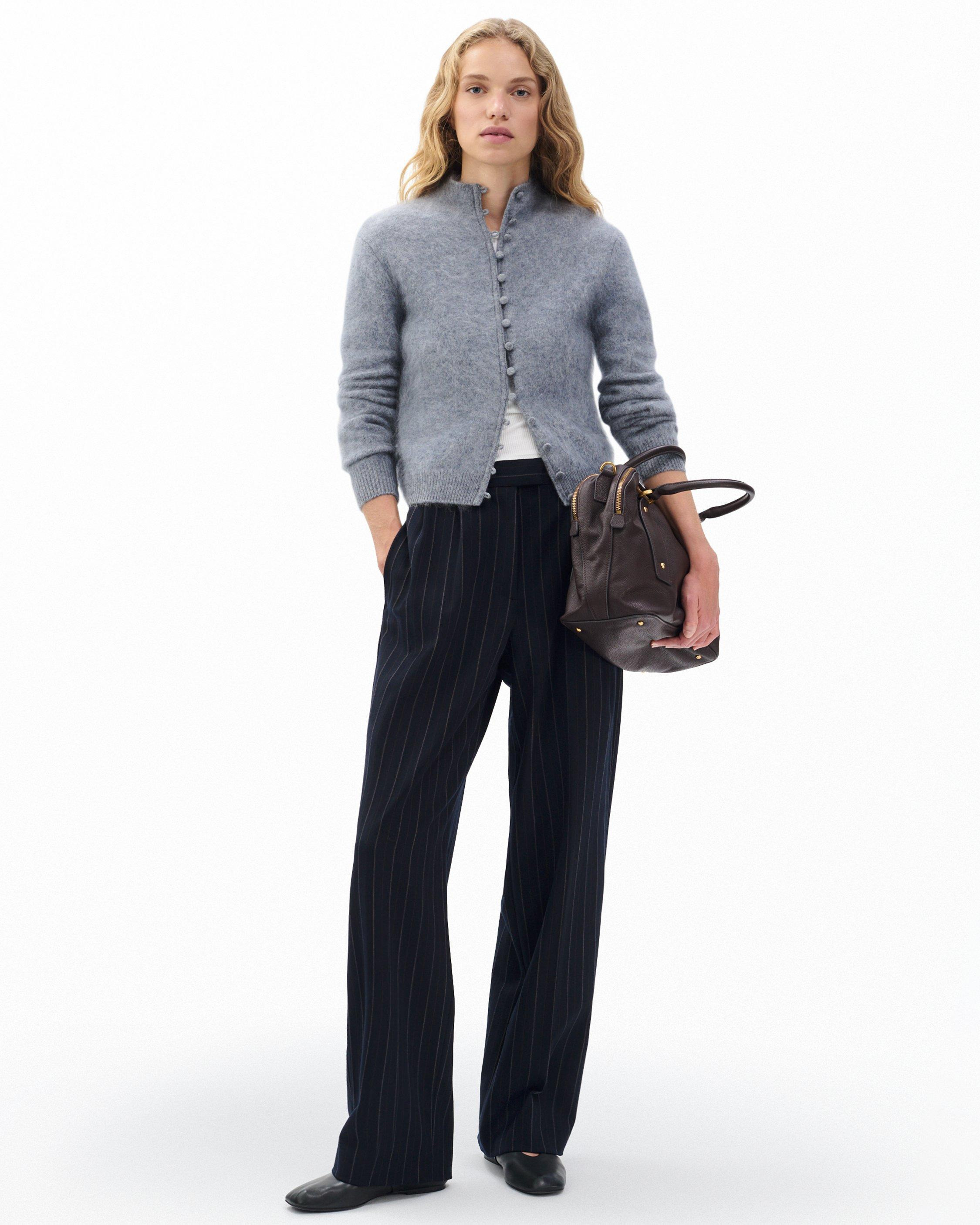 Newman Wool Stripe Pants - 4