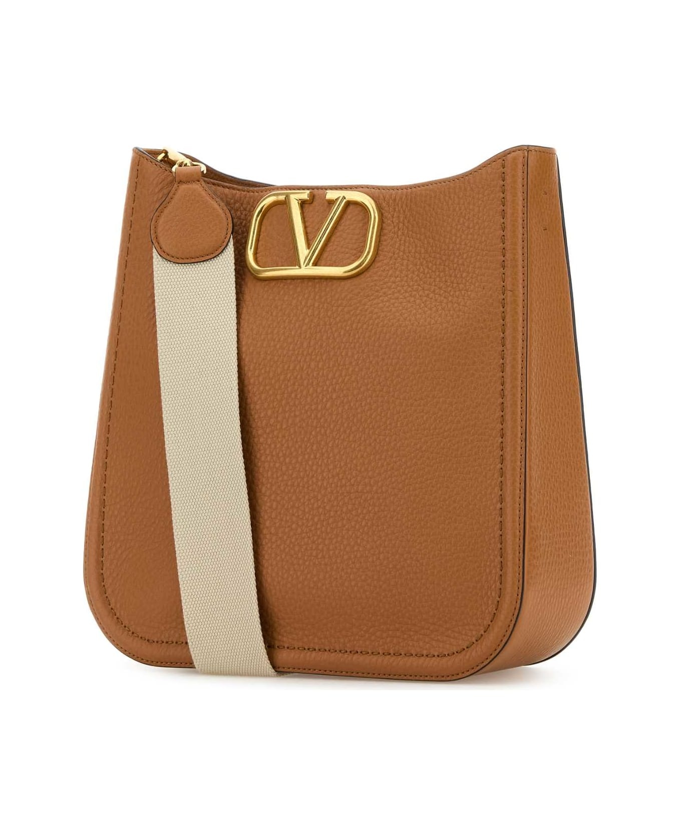 Camel Leather Alltime Shoulder Bag - 2
