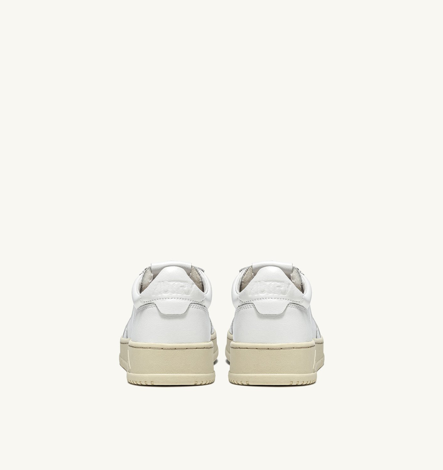 MEDALIST LOW SNEAKERS IN WHITE LEATHER - 3