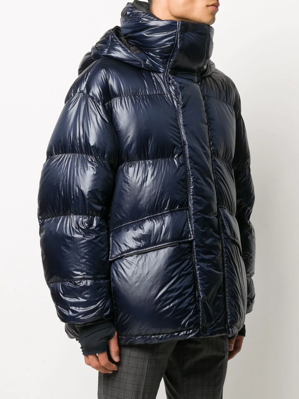 oversized puffer coat - 3