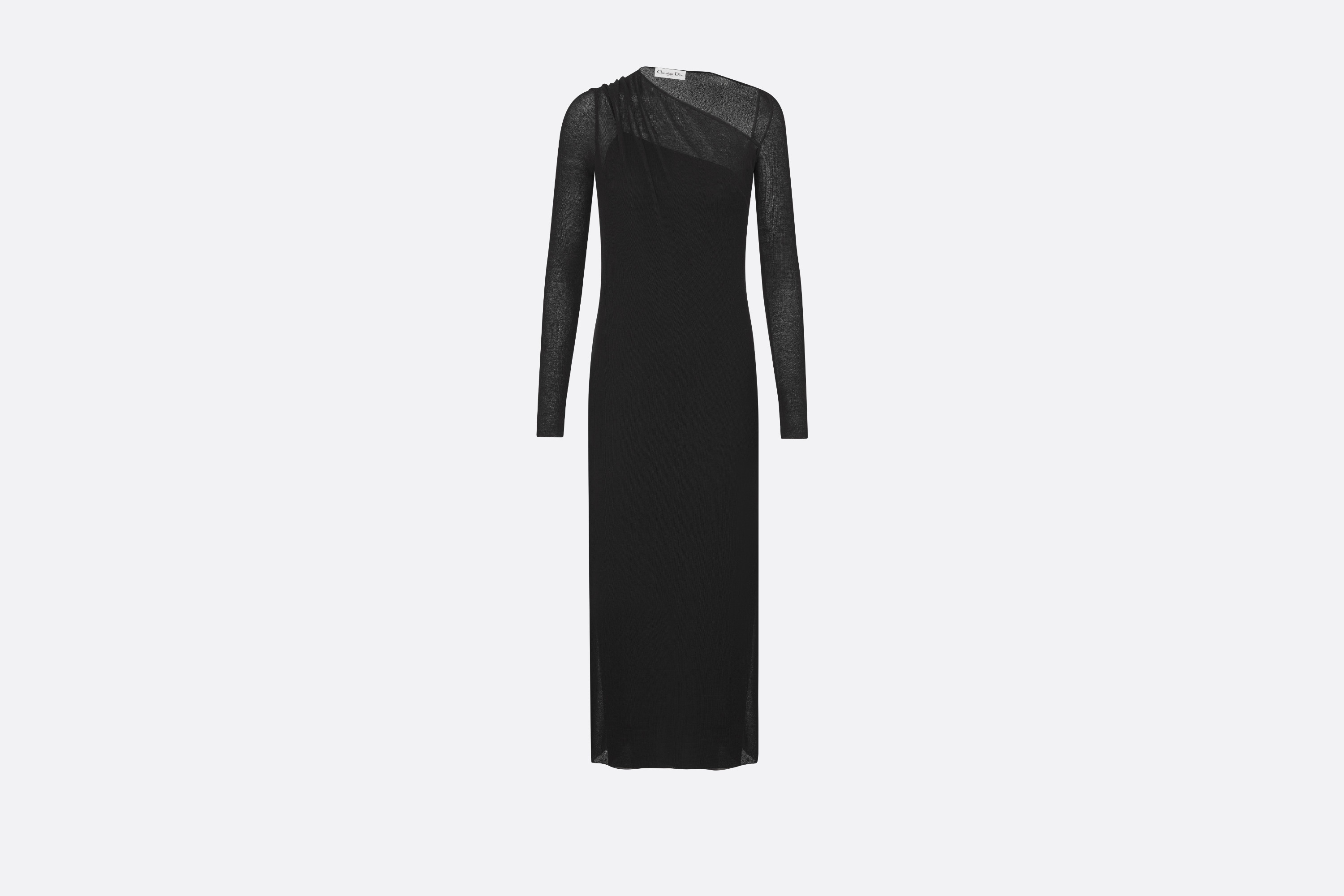 Asymmetric Mid-Length Dress - 1