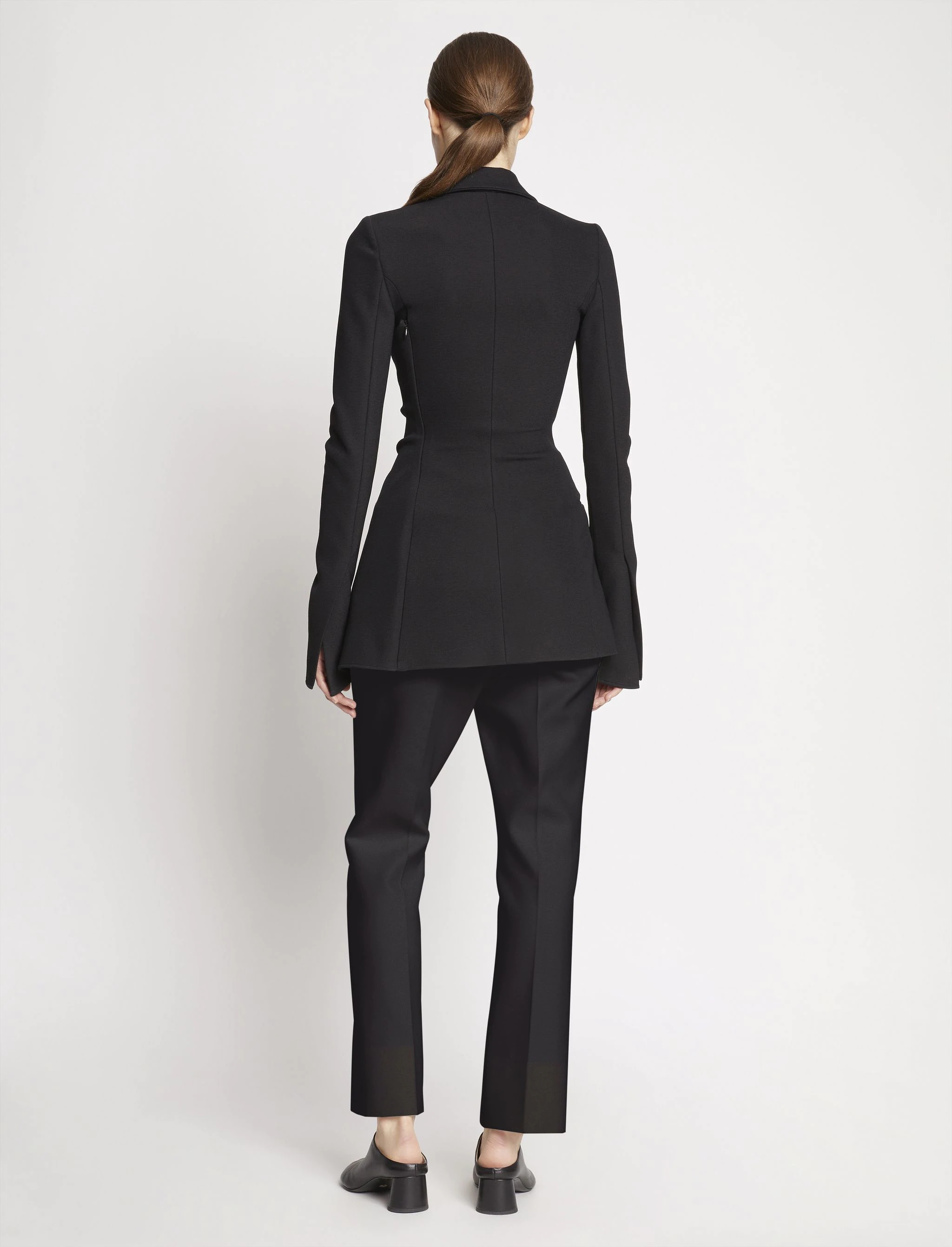 Bi-Stretch Crepe Cinched Jacket - 5