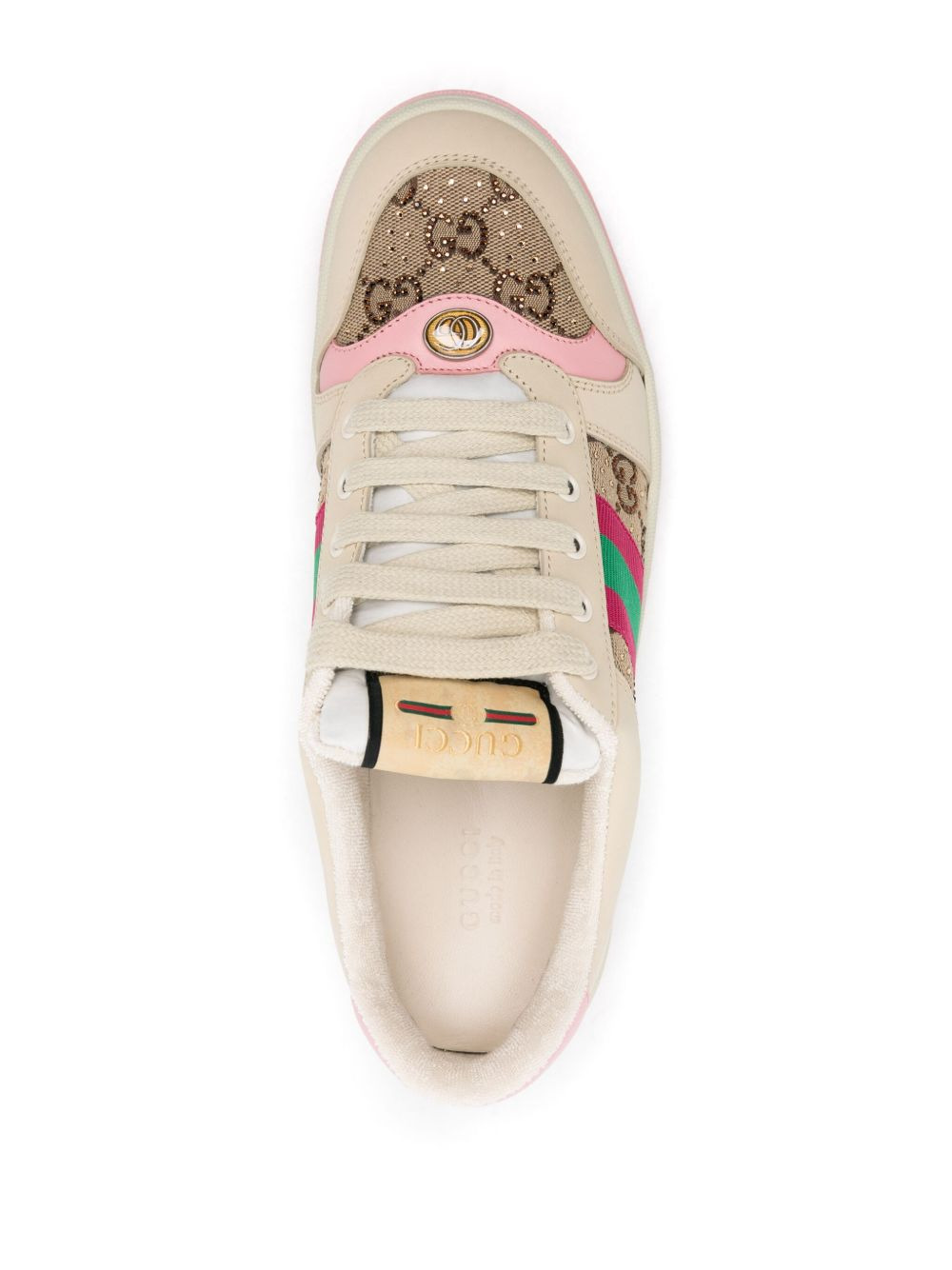 Gucci Women Screener Leather Sneakers - 2