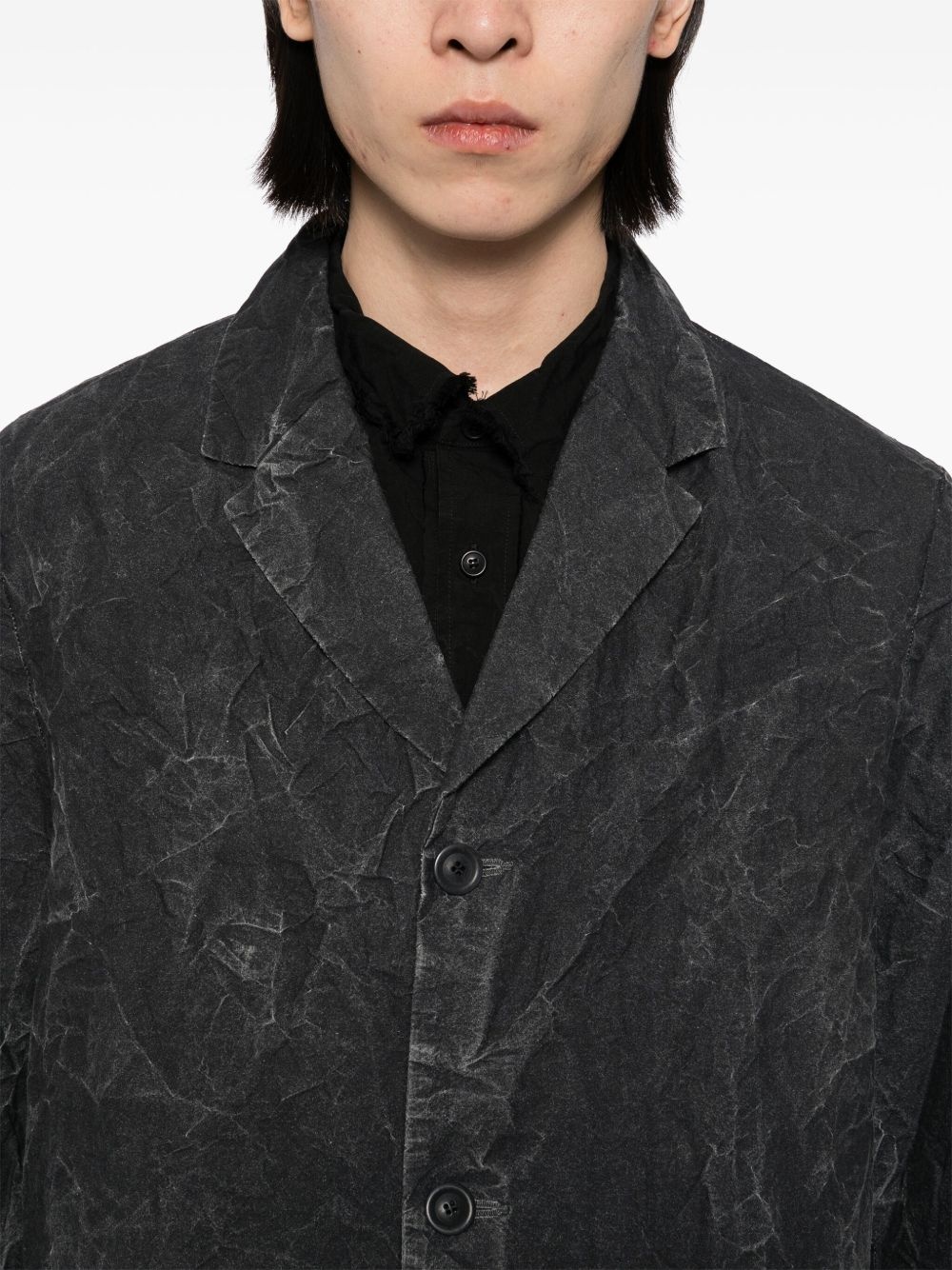 flap pockets blazer - 5
