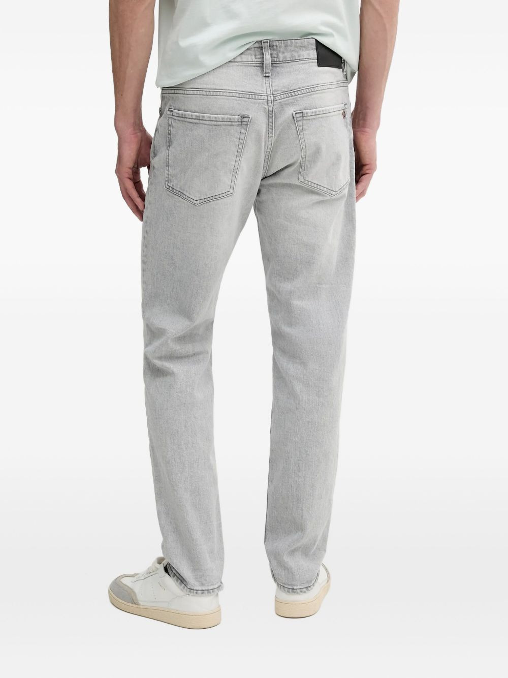 logo-patch jeans - 3