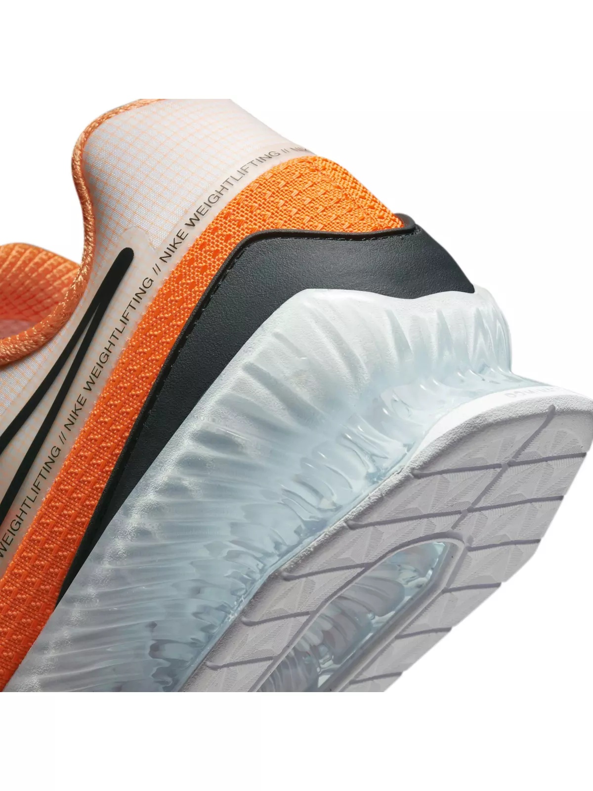 Romaleos 4 "Total Orange/Black/White" Unisex Training Shoe - 8