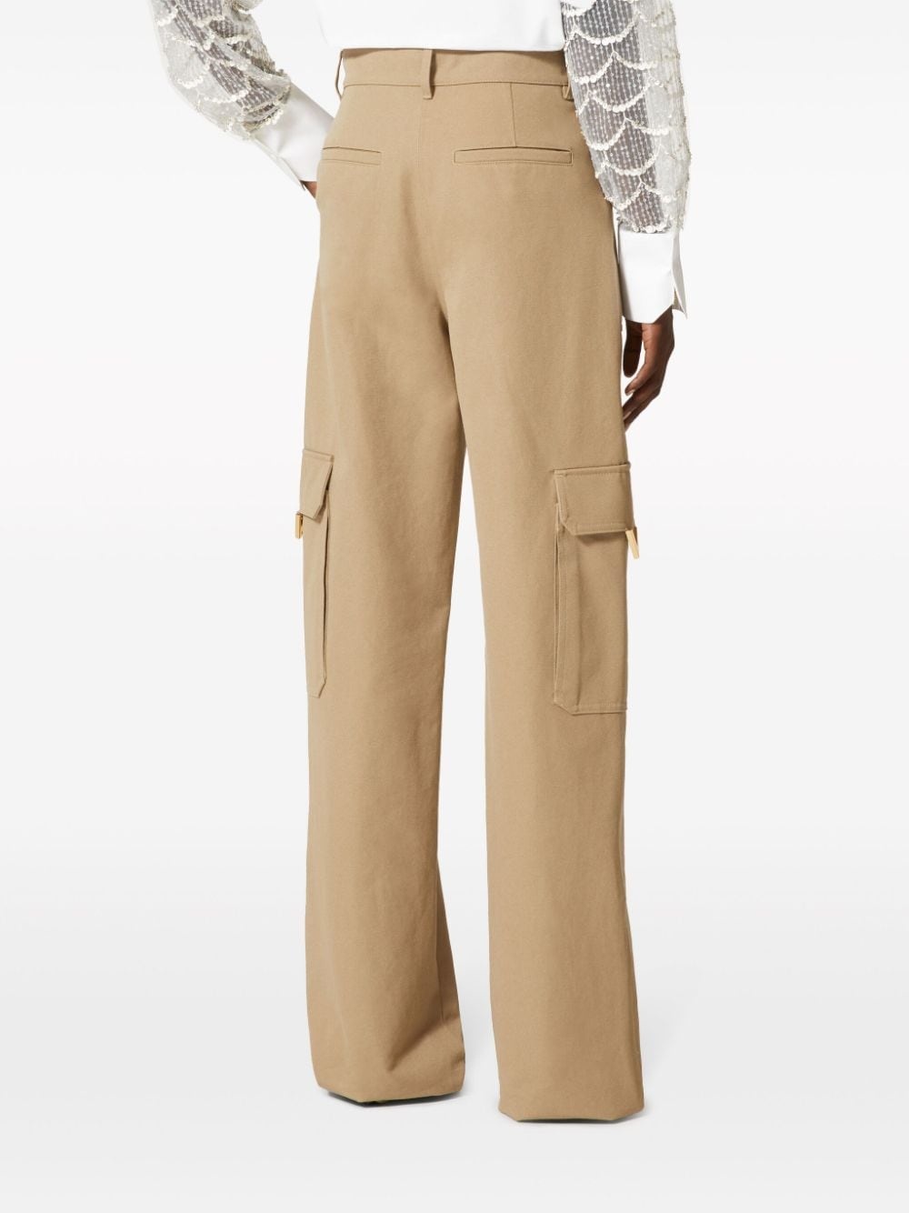 canvas cargo trousers - 4