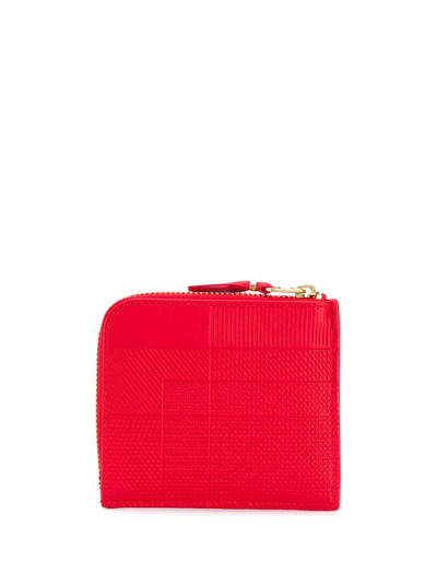 Comme Des Garçons lined zip wallet outlook