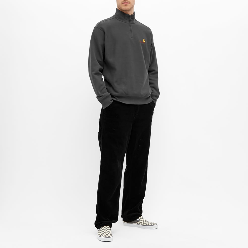 Carhartt WIP Half Zip American Script Sweat - 5