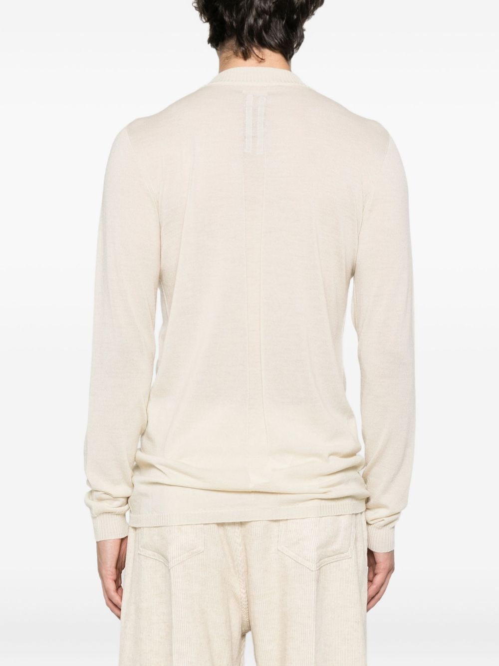 long-sleeved wool T-shirt - 4