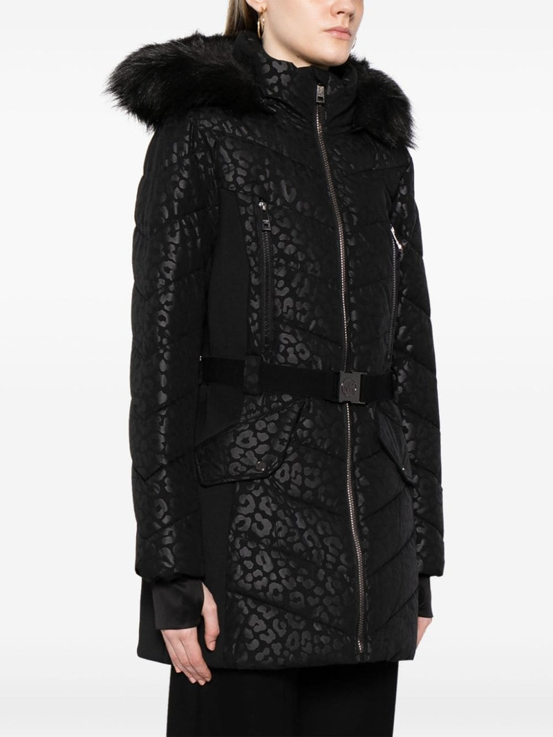 leopard-print puffer coat 3