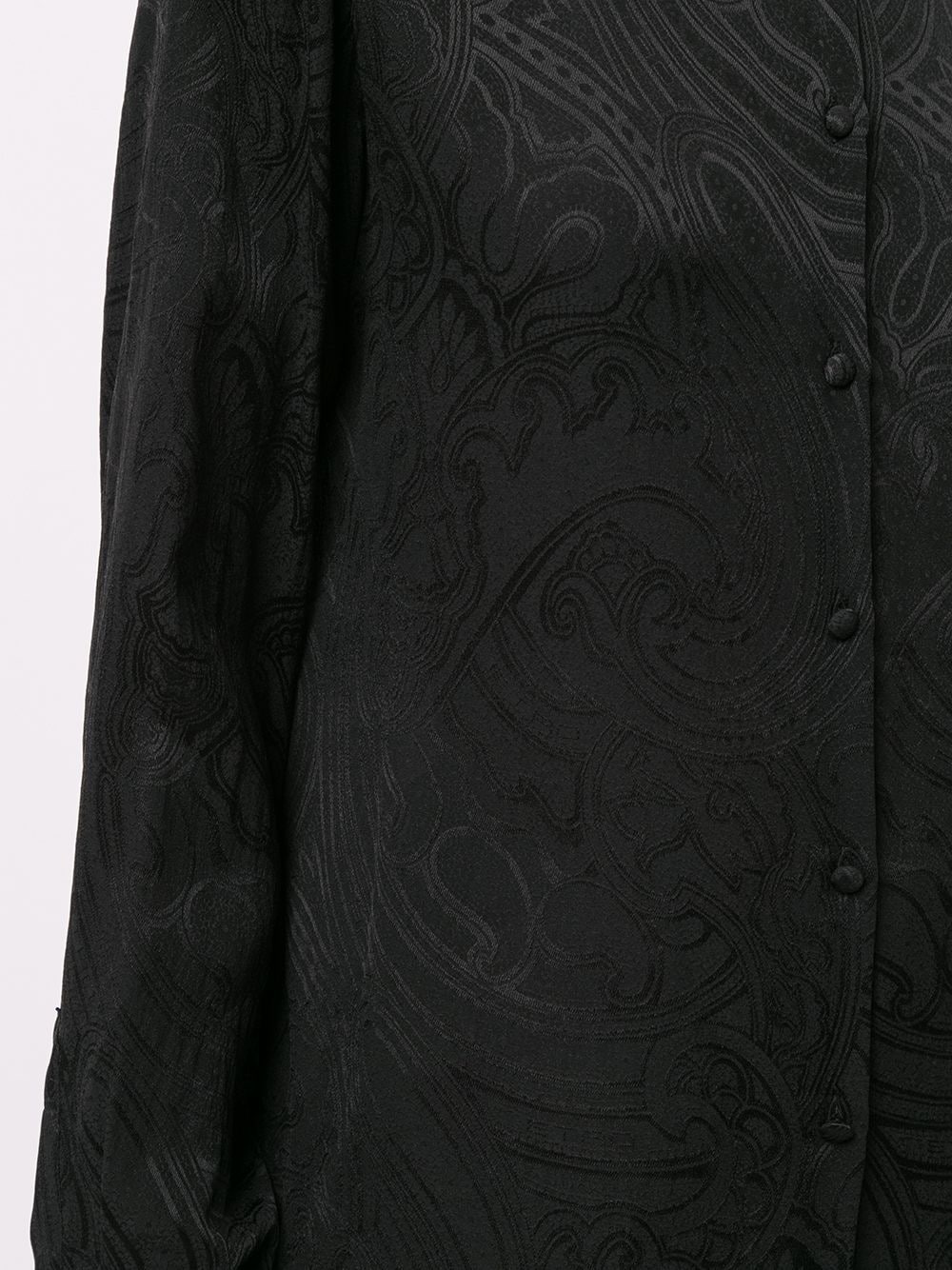 paisley brocade shirt - 5