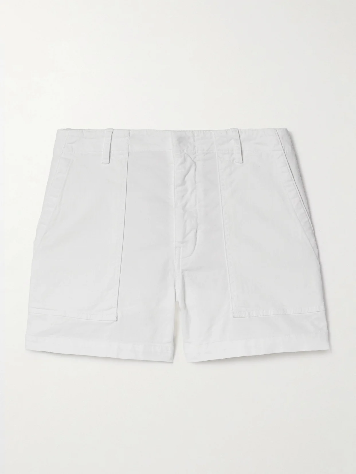 Utility Cotton-blend Shorts - 1