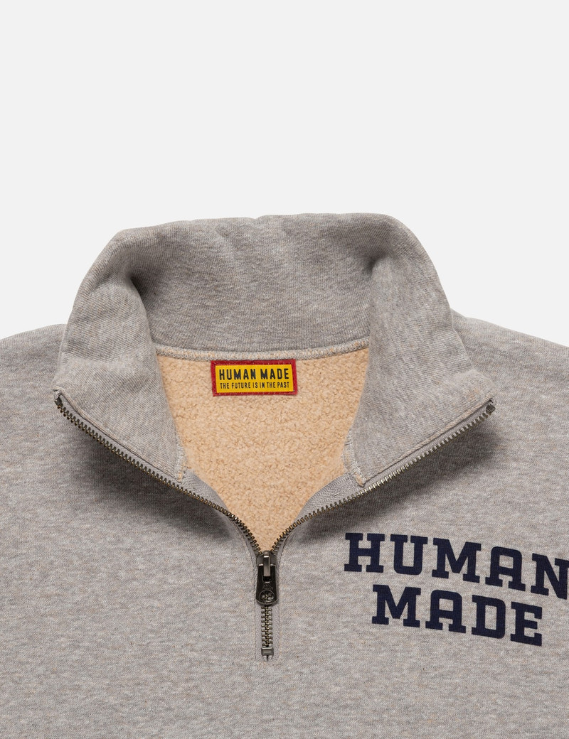 Human Made HALF-ZIP SWEATSHIRT outlook