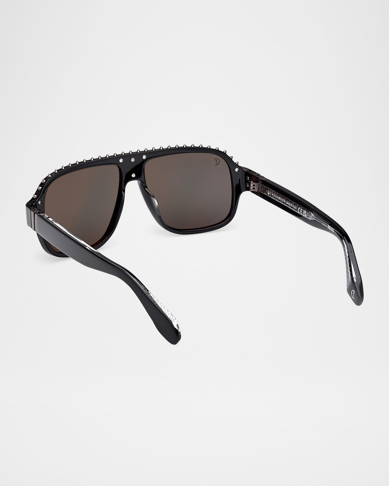 Christian Louboutin LB0005W Spiked Aviator Sunglasses outlook