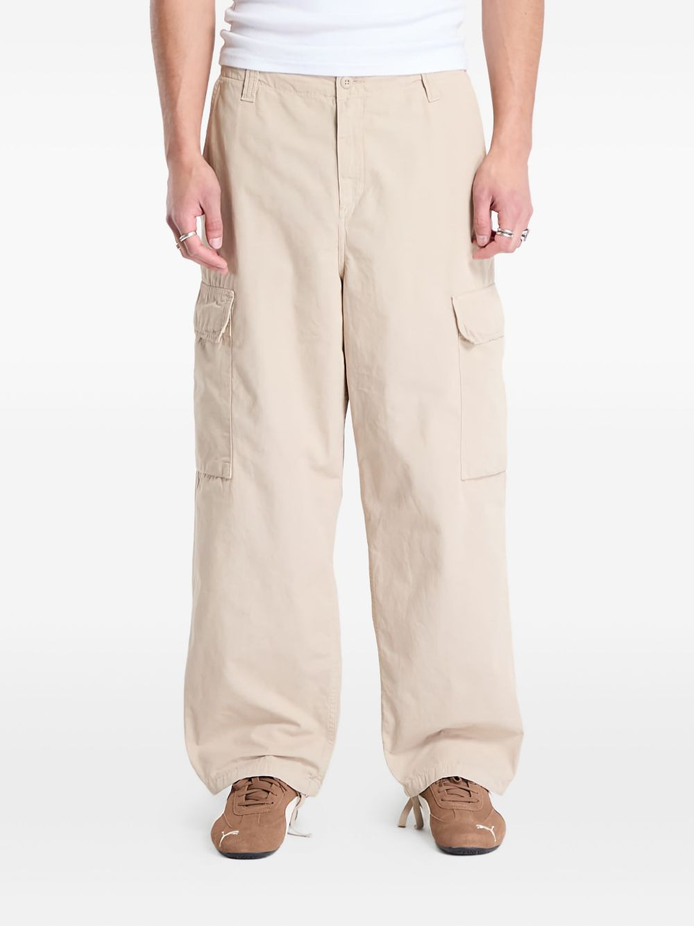 cargo cotton trousers - 3