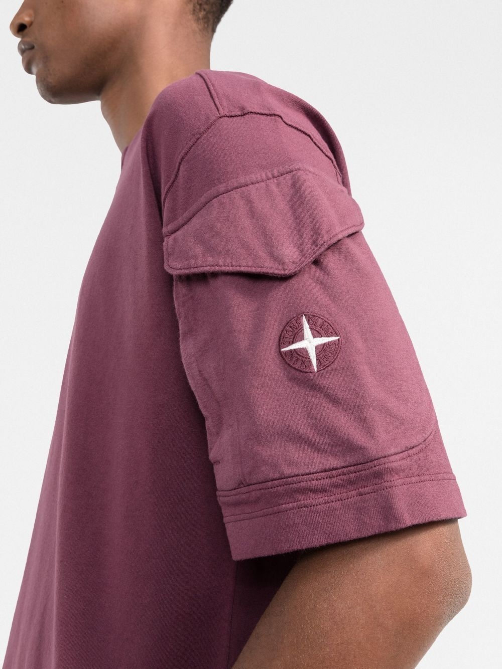 Compass sleeve pocket T-shirt - 5