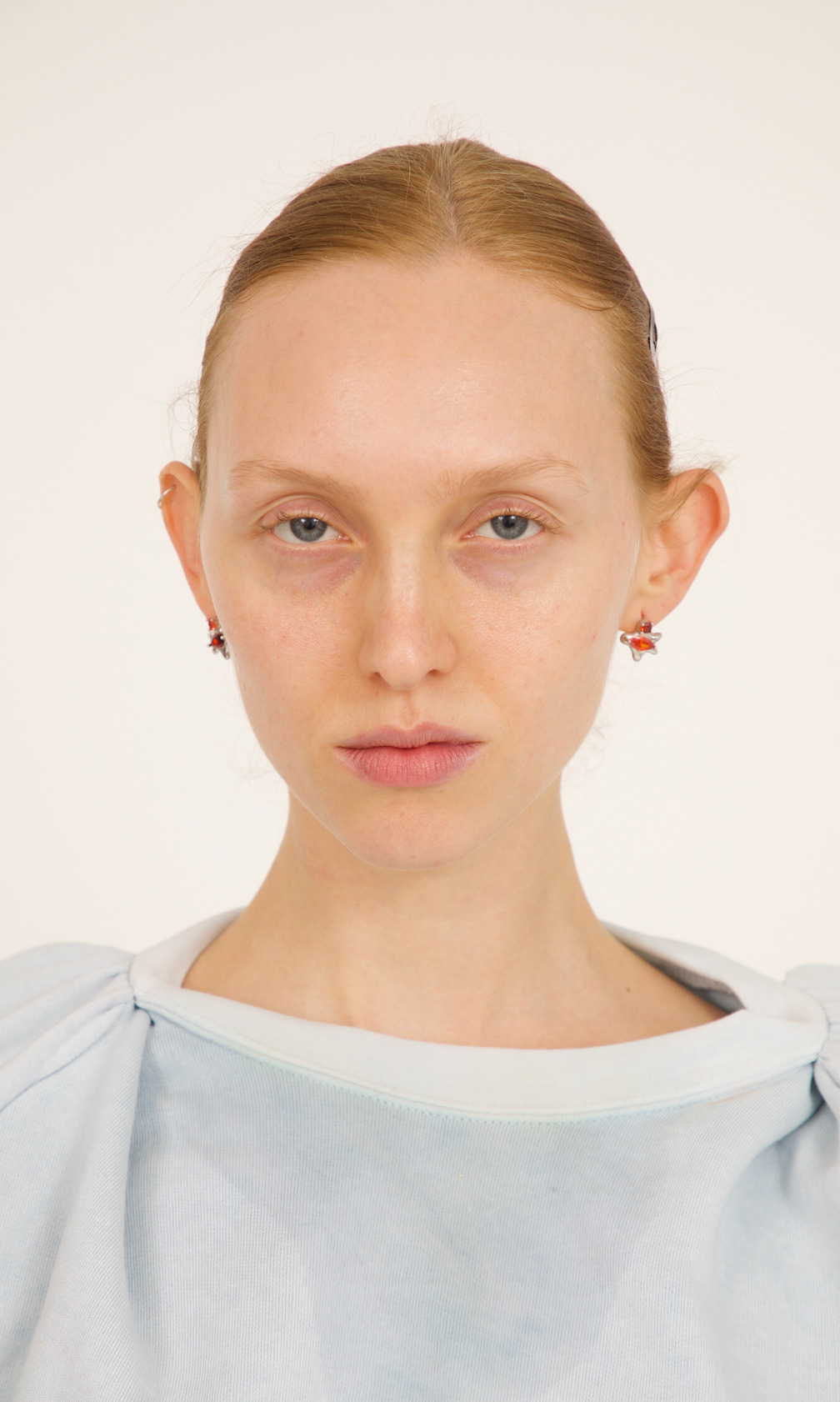 RUBY STELLA STUDS - 2