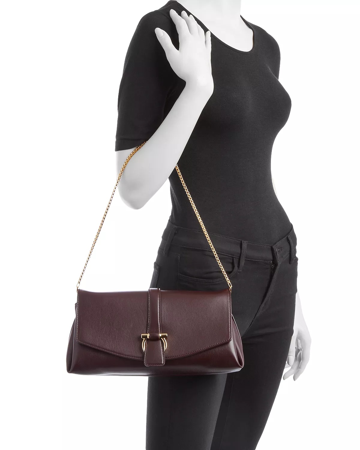 Leather Medium Crossbody Bag - 2
