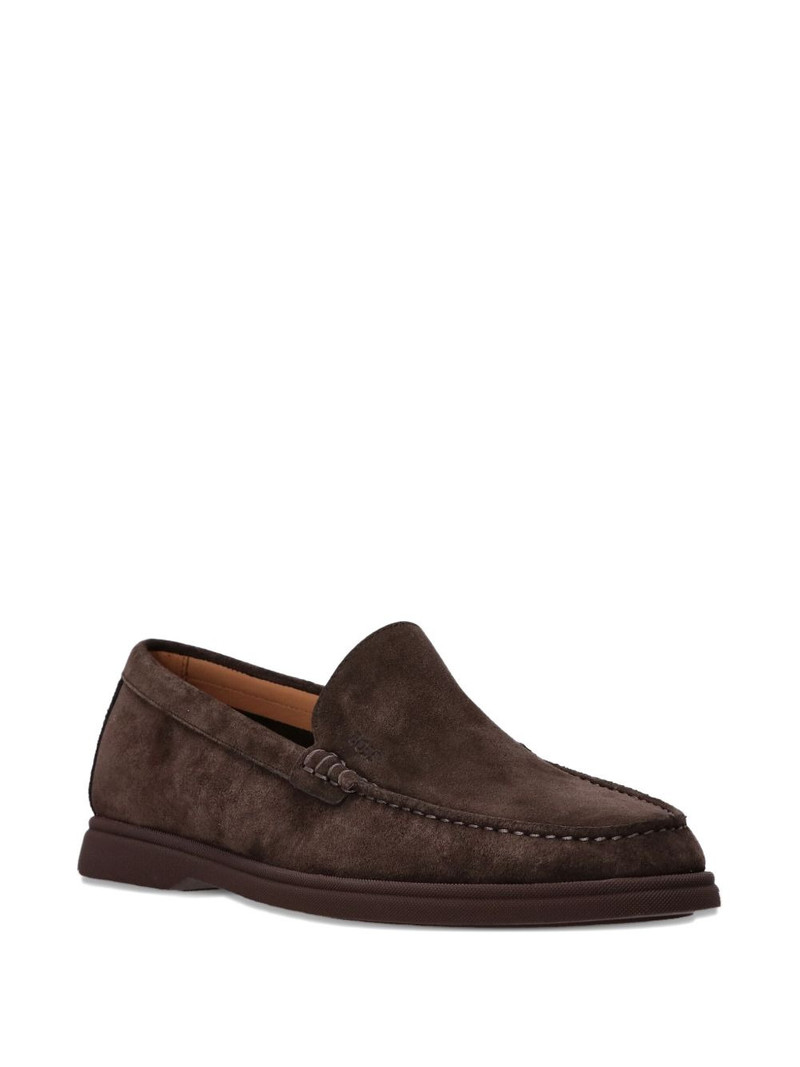 BOSS suede loafers outlook
