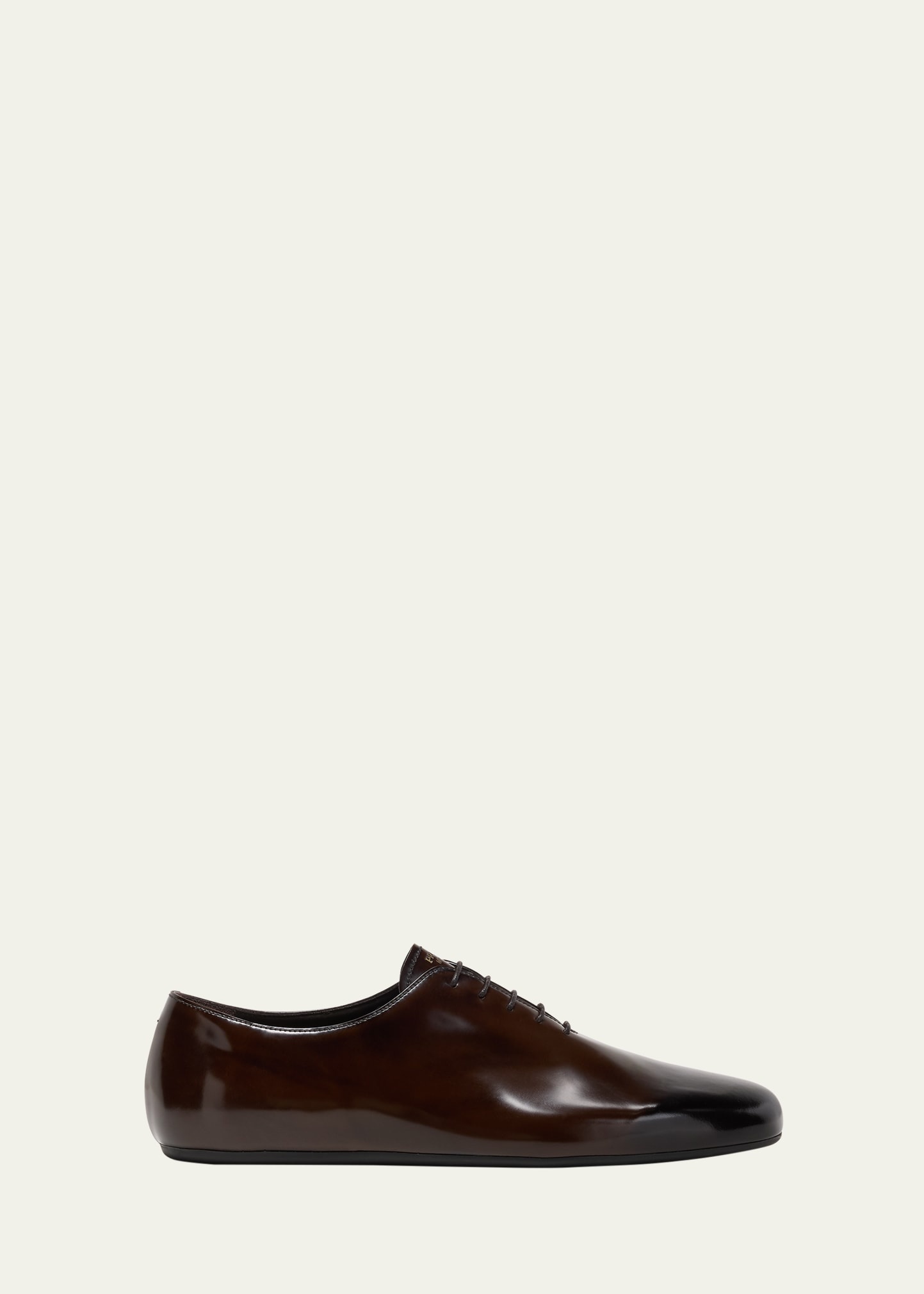 Men's Analog Brushed Leather Oxfords - 1