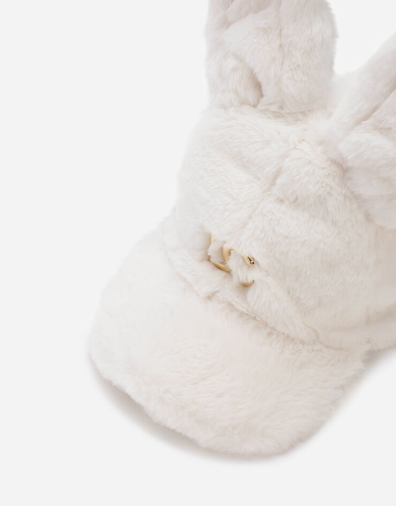 Dolce & Gabbana Faux fur baseball cap outlook