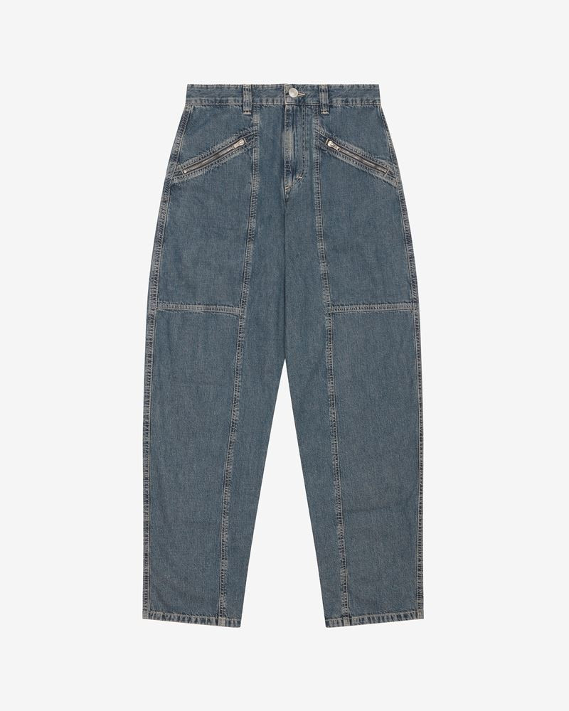 high-waisted boyfriend jeans - 1