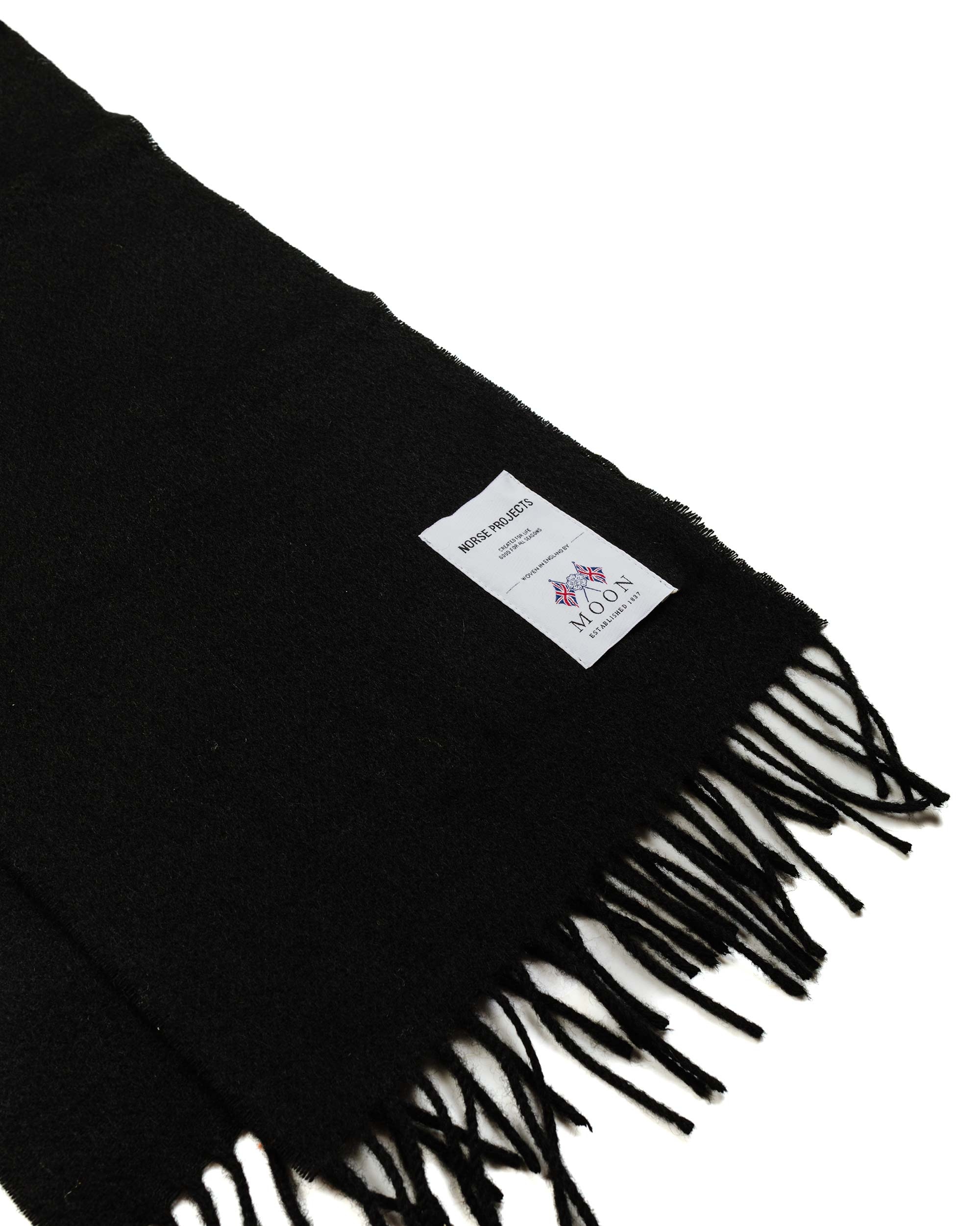 Moon Lambswool Scarf Dark Navy - 2