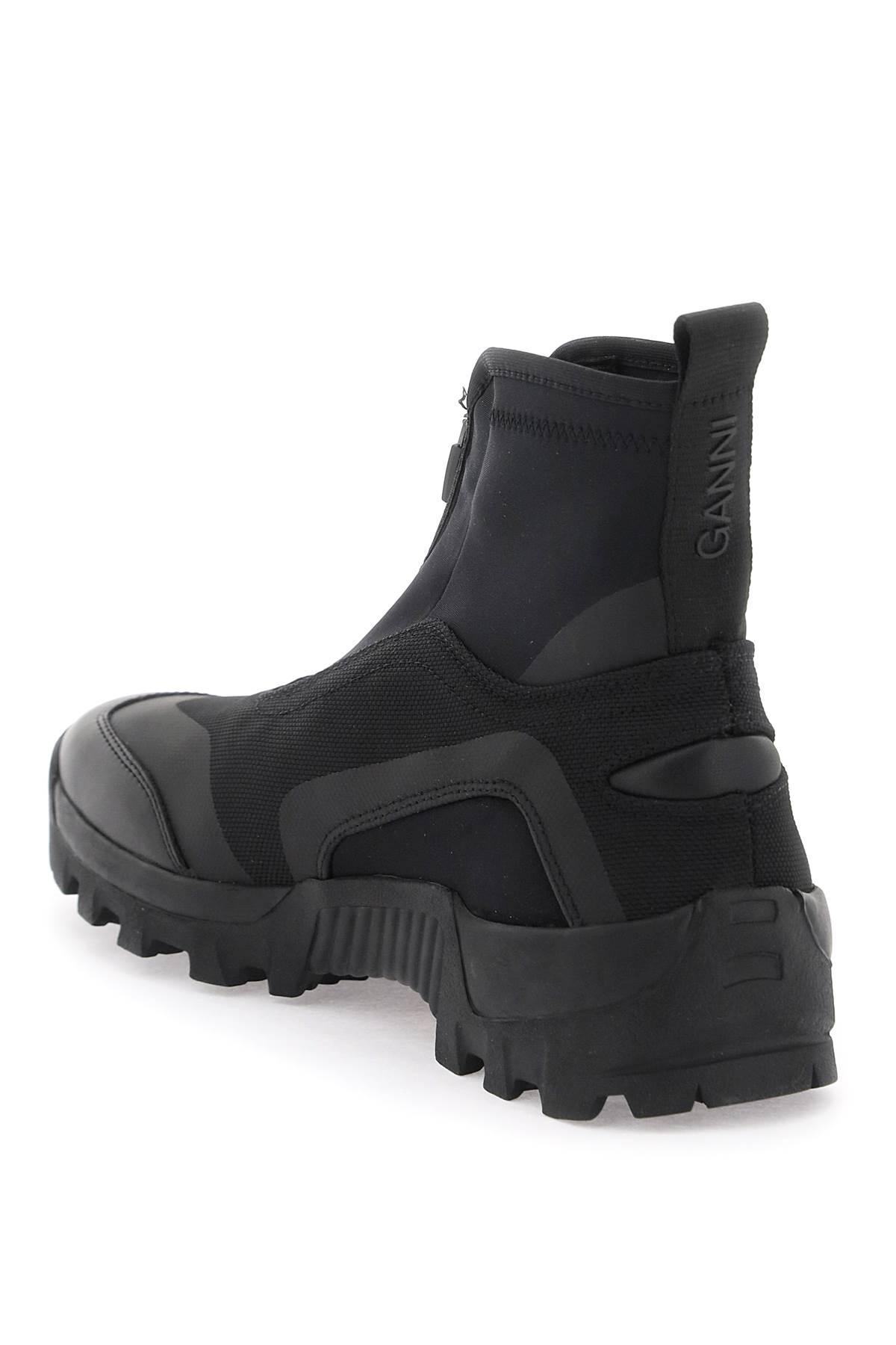 Technical layered-effect ankle boots - 2