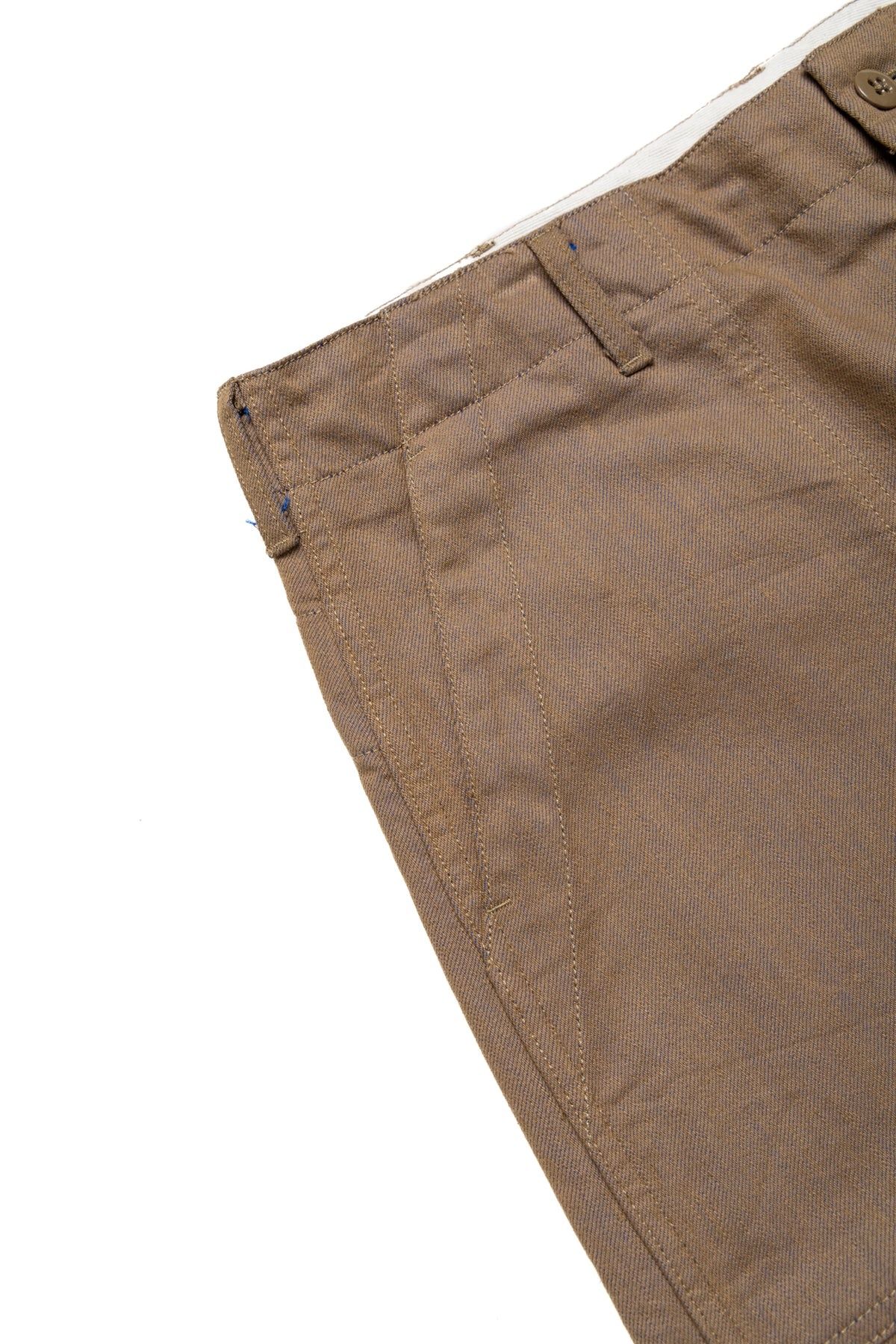 Fatigue Pant PC Iridescent Heavy Twill - Khaki/Blue - 7