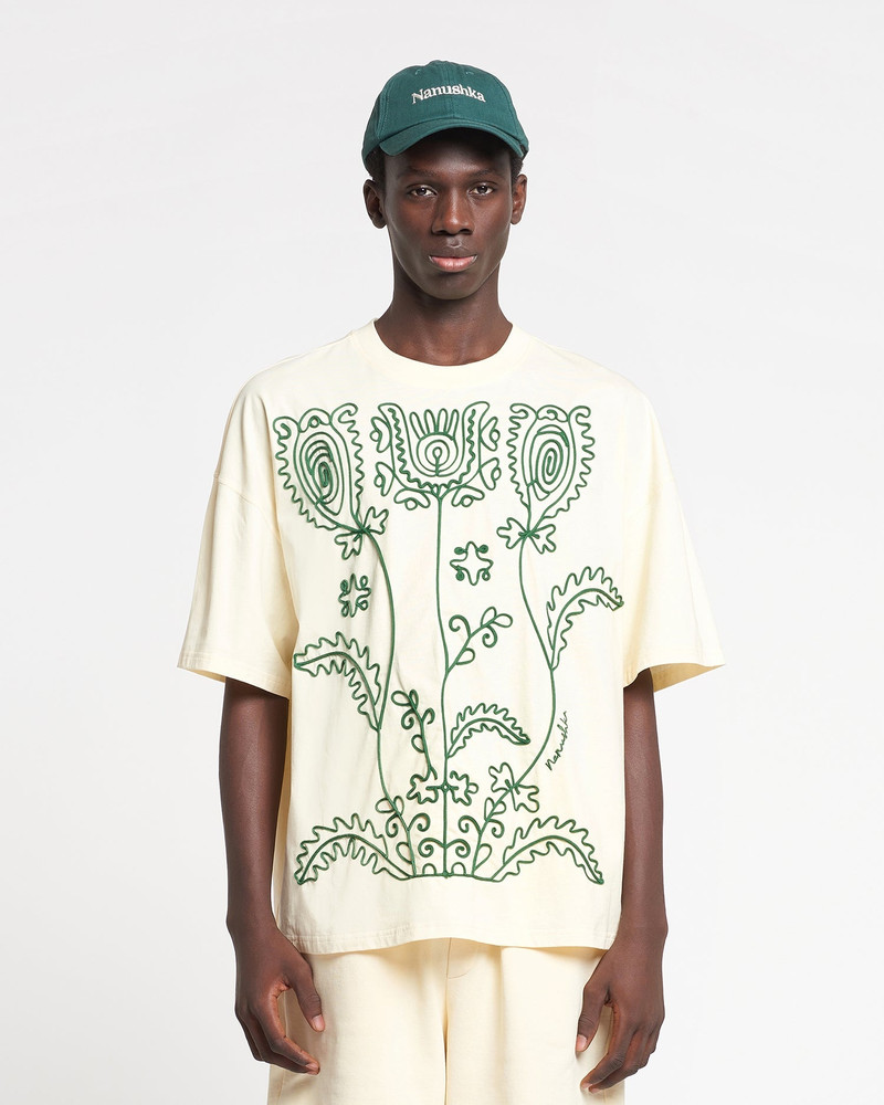 Nanushka Big Embroidered Cotton-Jersey T-Shirt outlook
