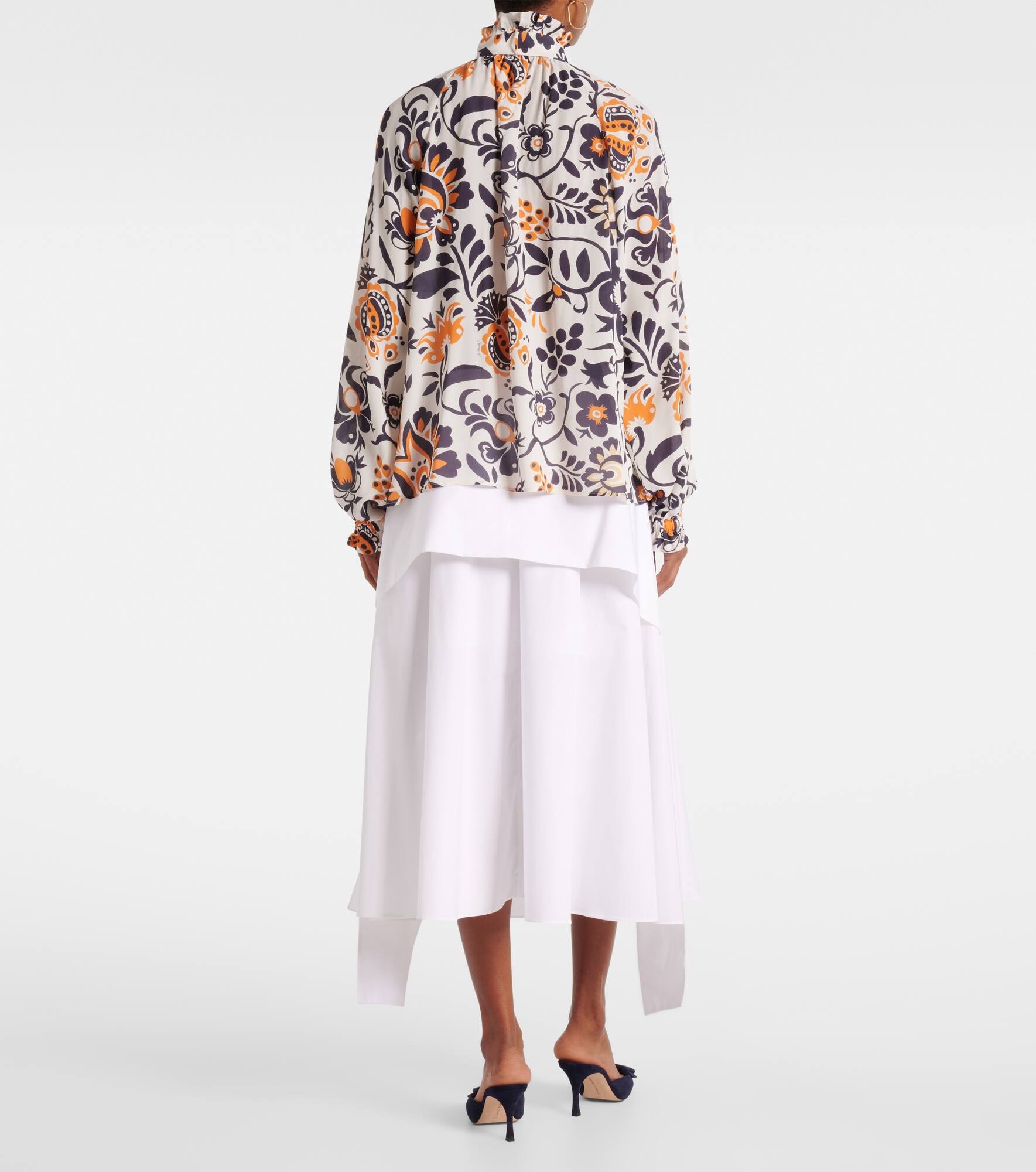 Cerere jacquard blouse - 3
