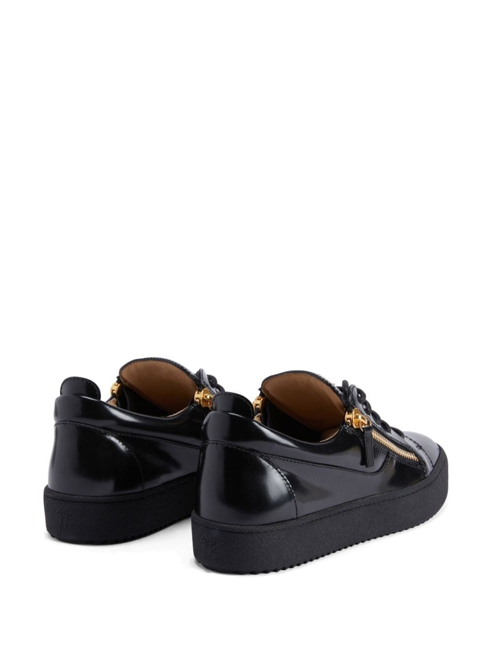 Frankie zip-detail low-top sneakers - 3