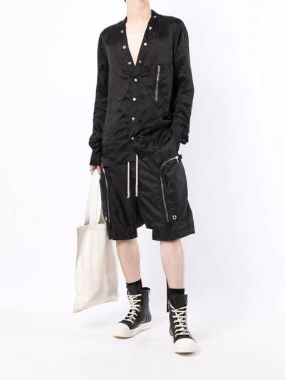 Rick Owens DRKSHDW Bauhaus dropped-crotch shorts outlook