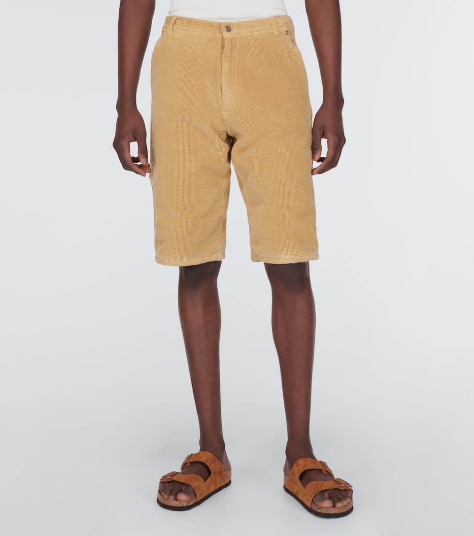 Cotton corduroy shorts - 3