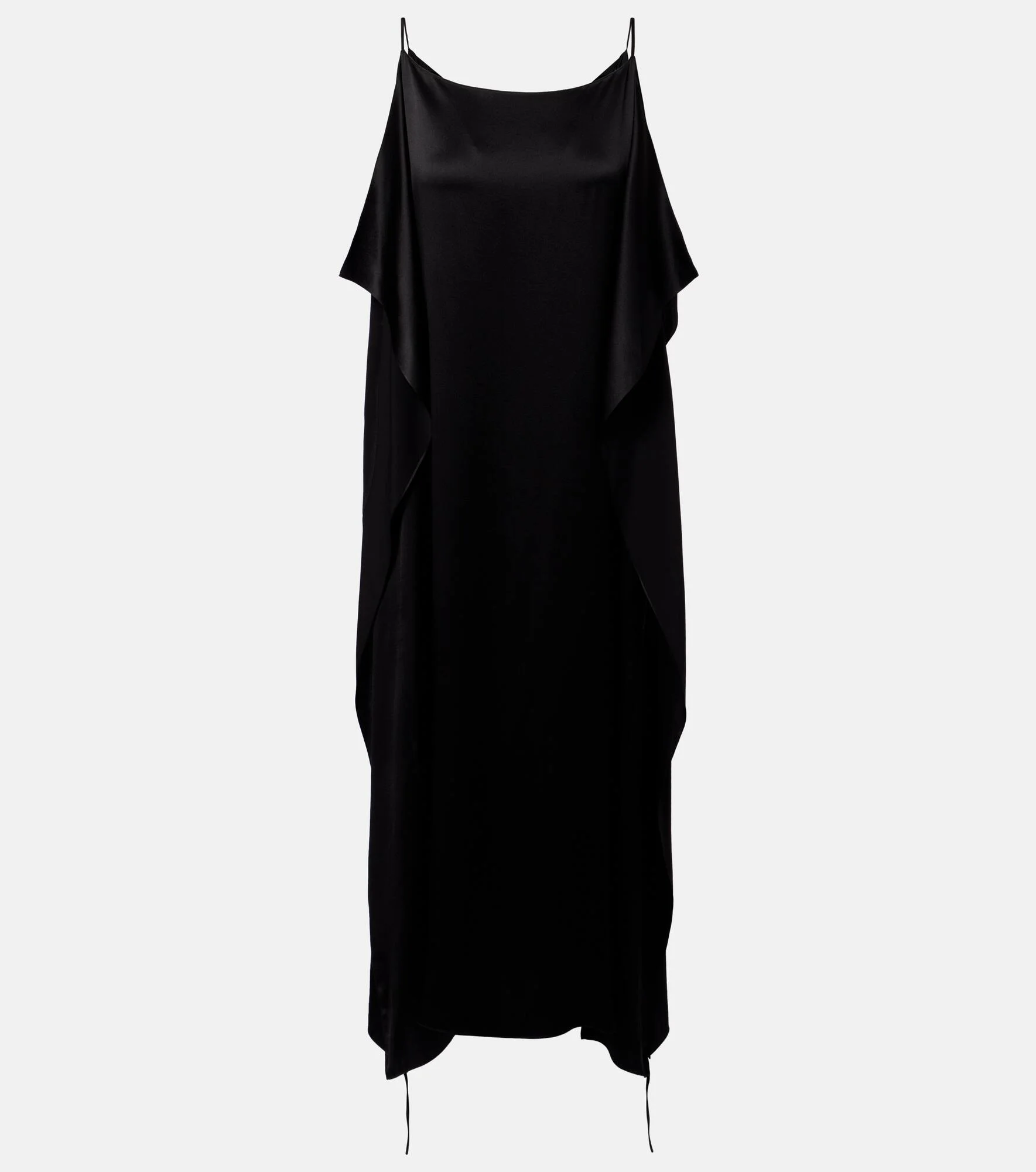 Kylo ruffled silk midi dress - 1