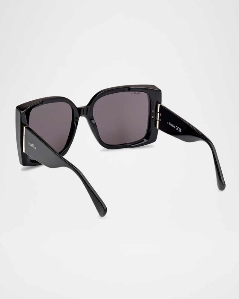Max Mara Hinge Acetate Square Sunglasses outlook