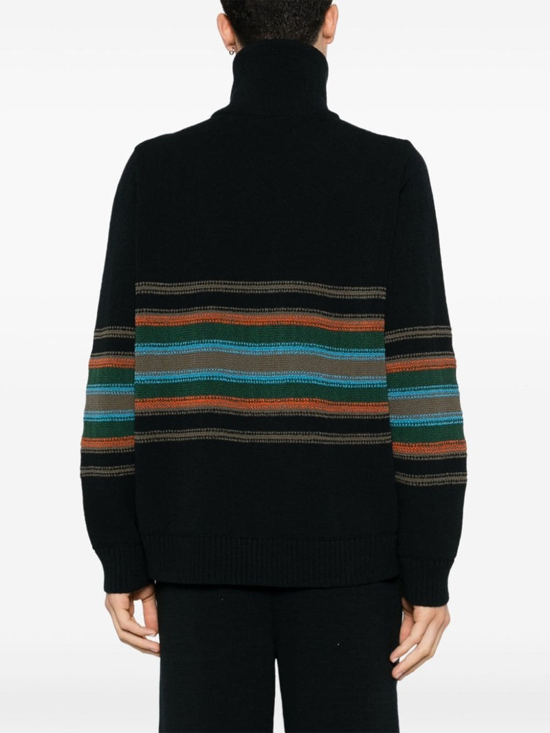 tape-knit jumper 4