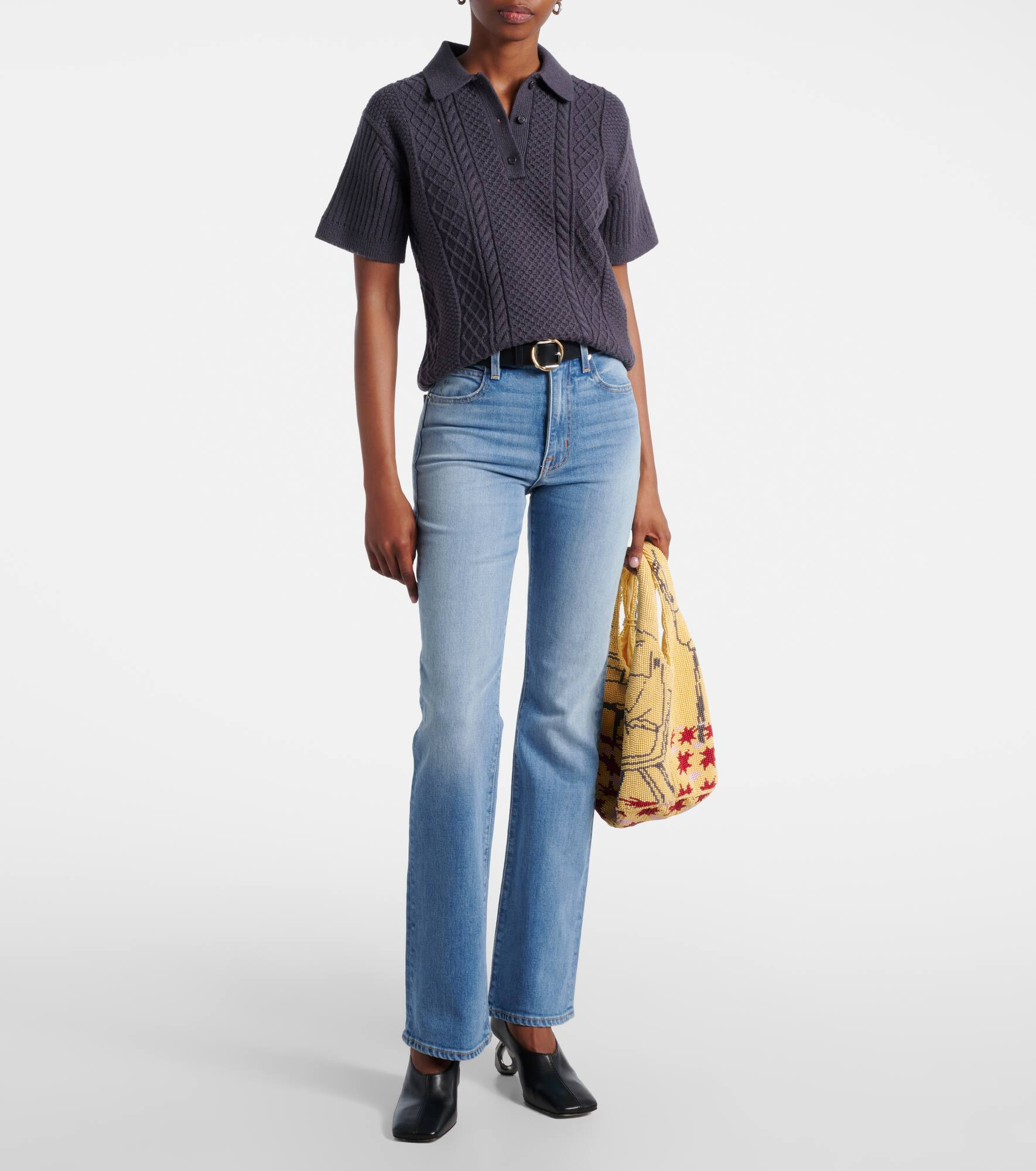 Anita high-rise bootcut jeans - 2