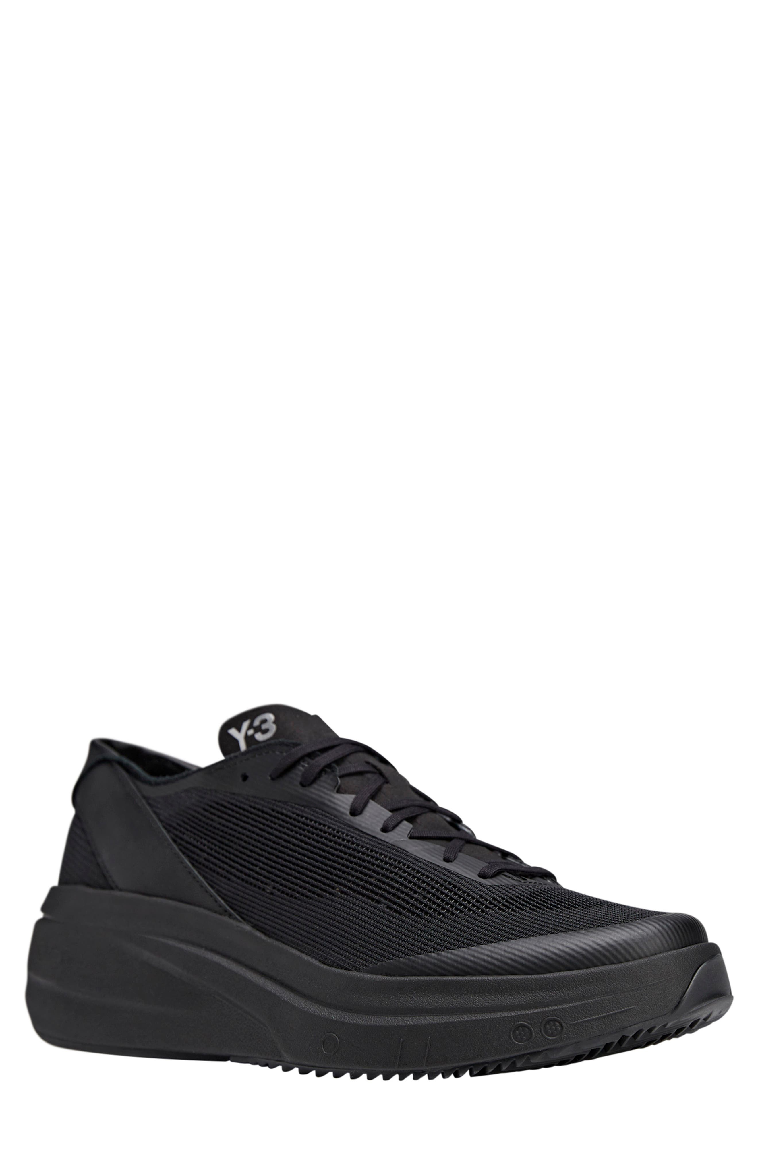 Y-3 Gender Inclusive Subaya Sneaker in Black/Black/Black at Nordstrom - 1