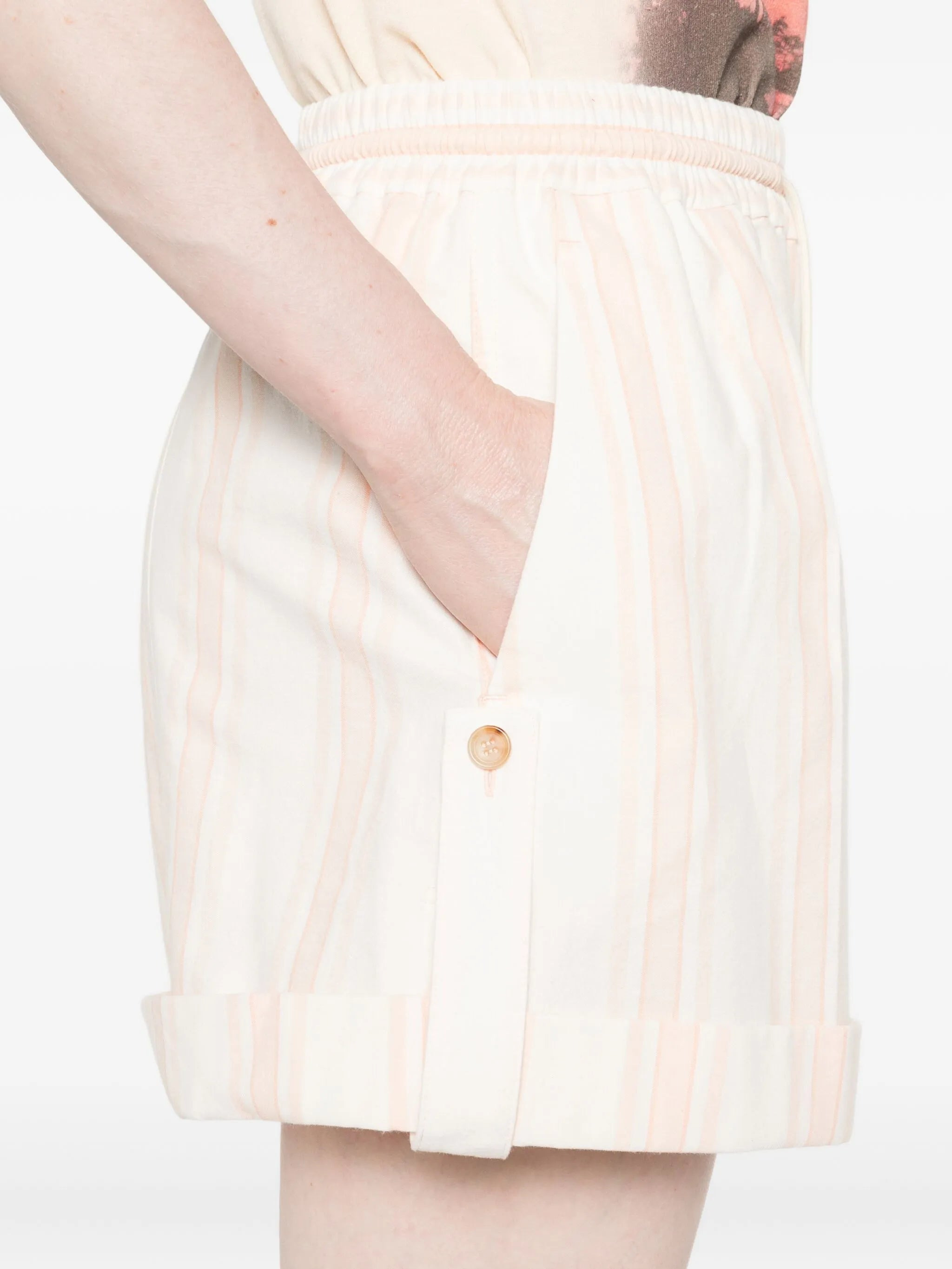 striped shorts - 5