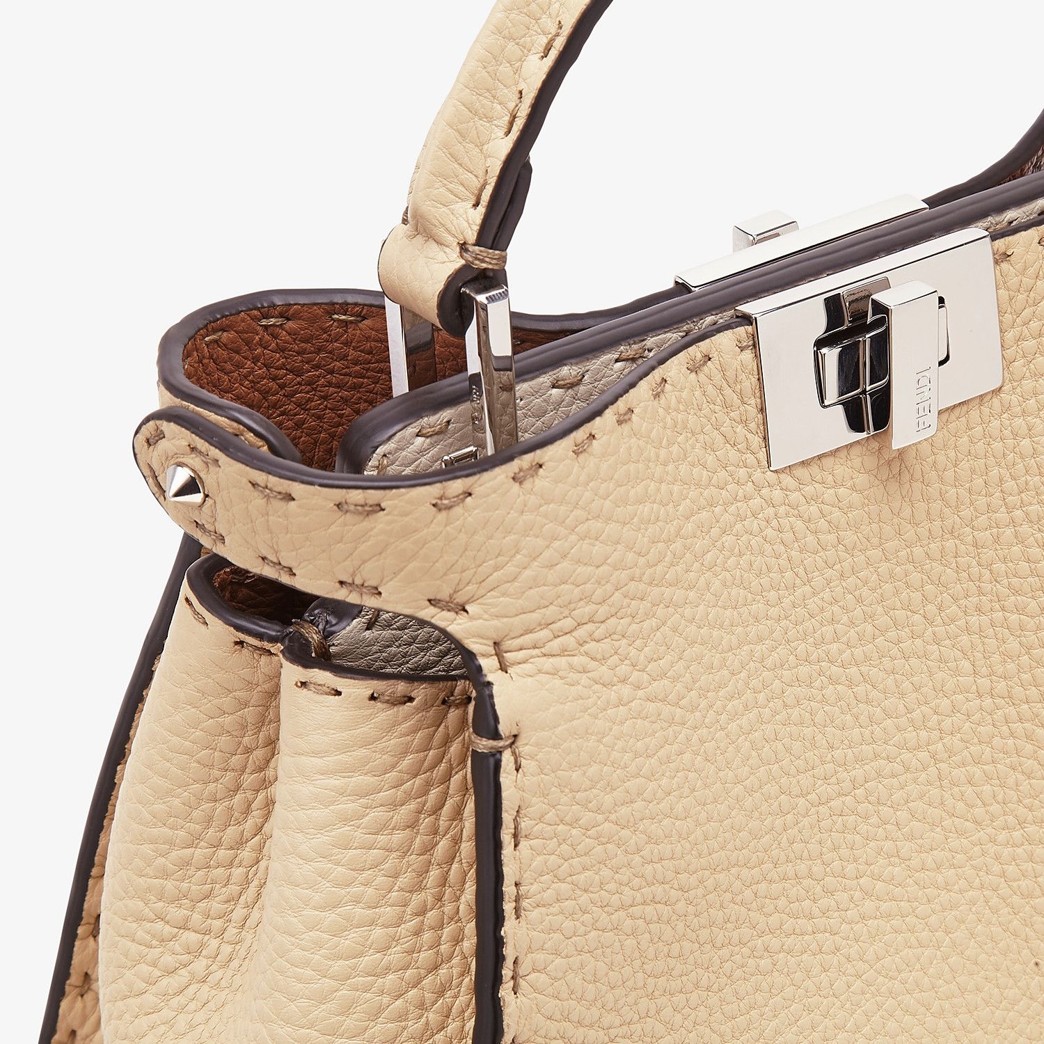 Beige Cuoio Romano leather bag - 6