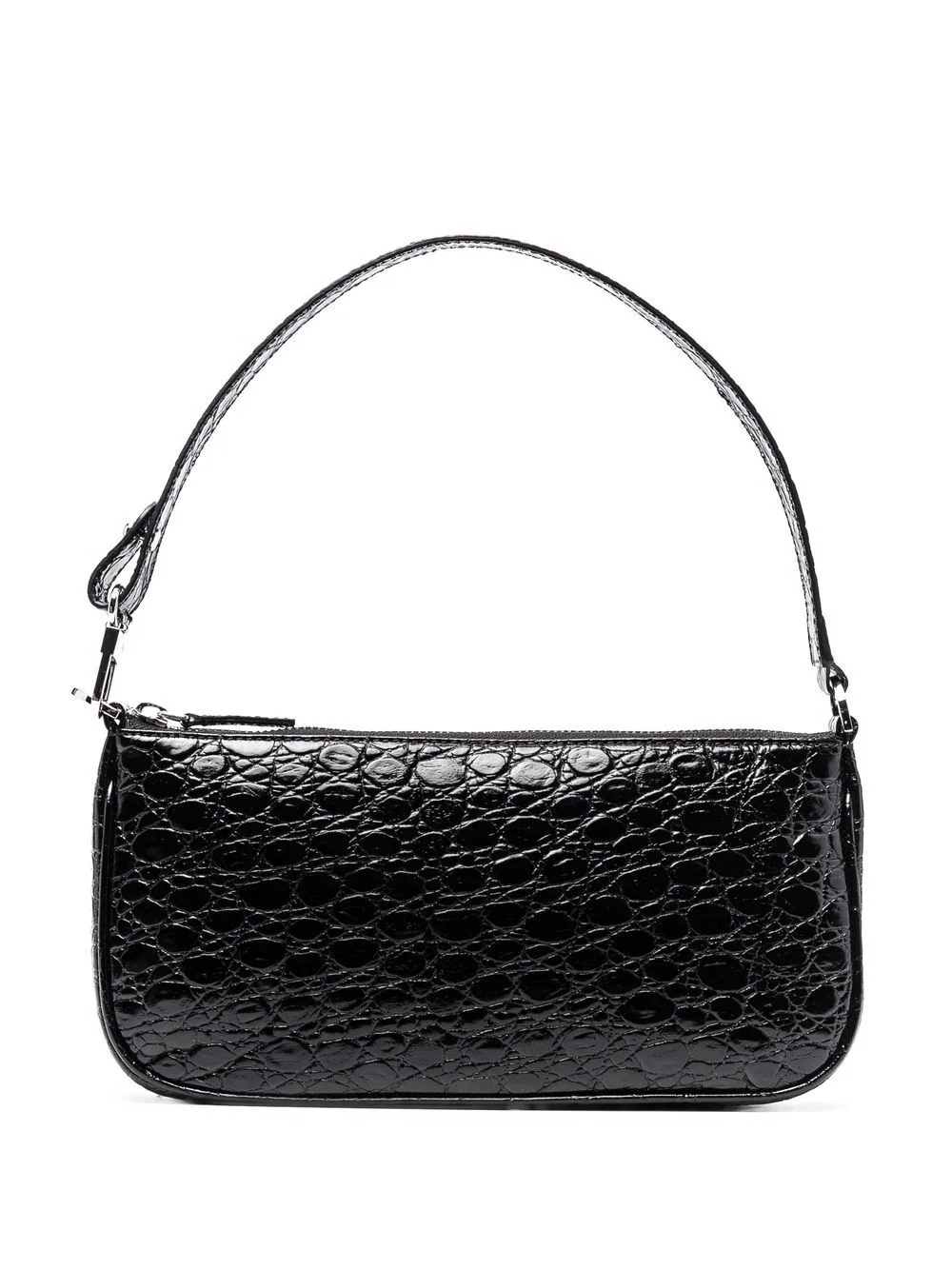 crocodile effect mini bag - 1